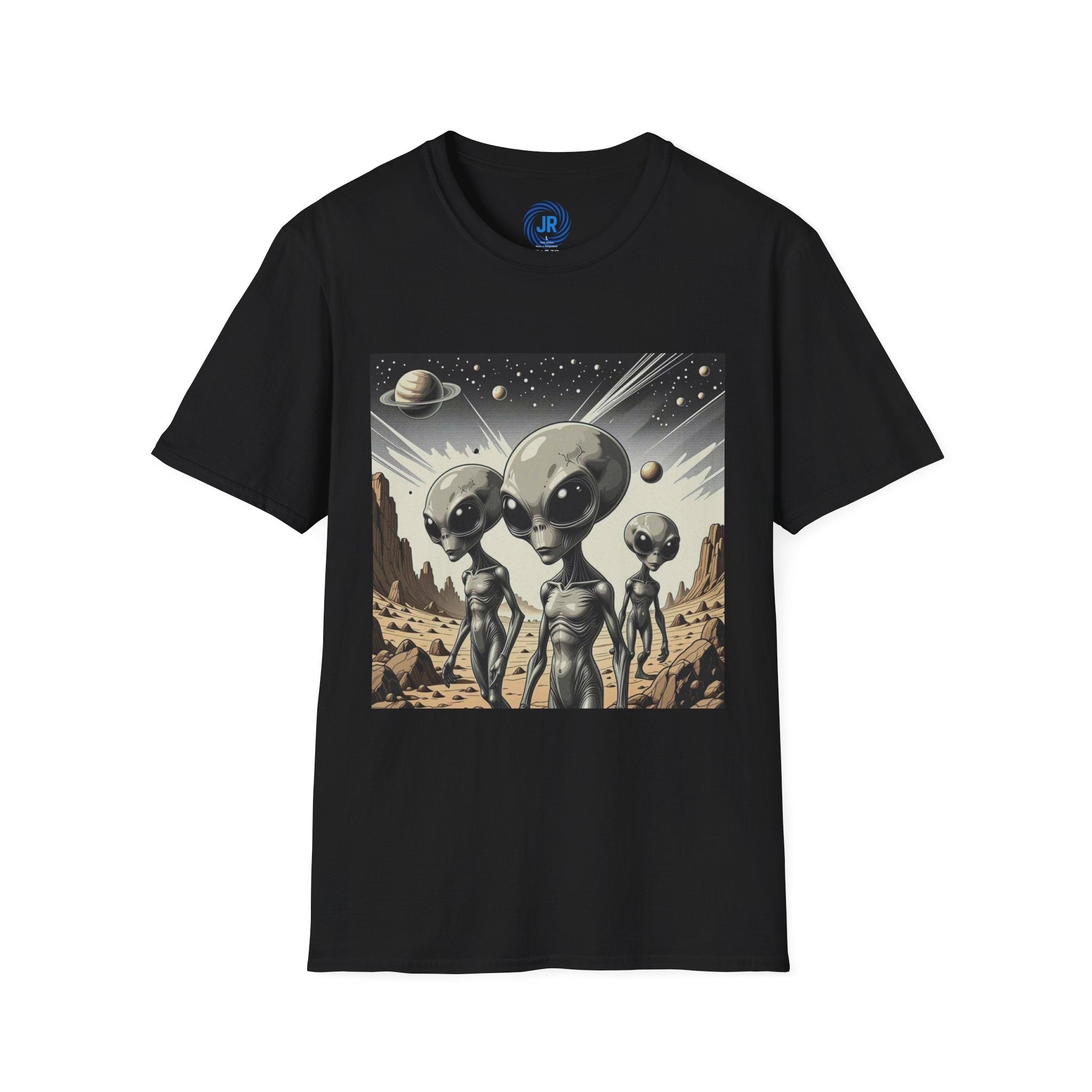 UFO Cosmic Alien Tee Printify