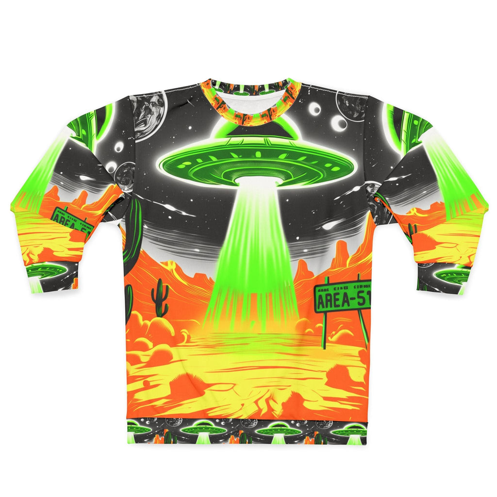 UFO Unisex Sweatshirt – Alien Utopia Printify
