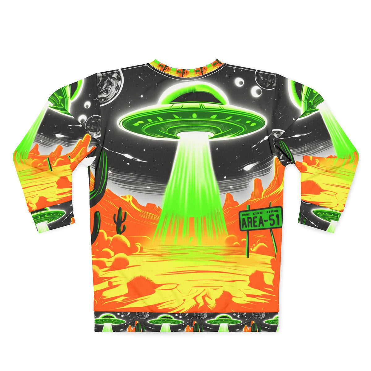 UFO Unisex Sweatshirt – Alien Utopia Printify