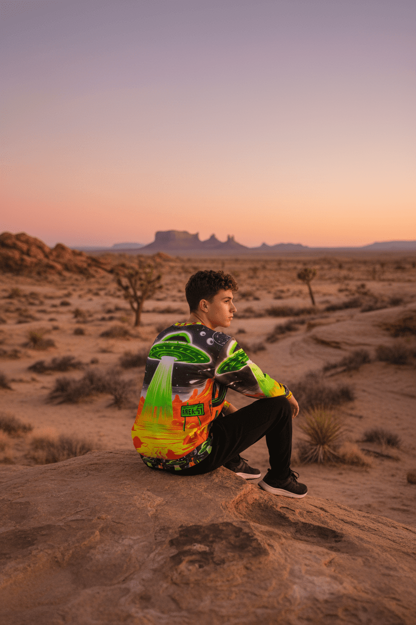 Desert setting
