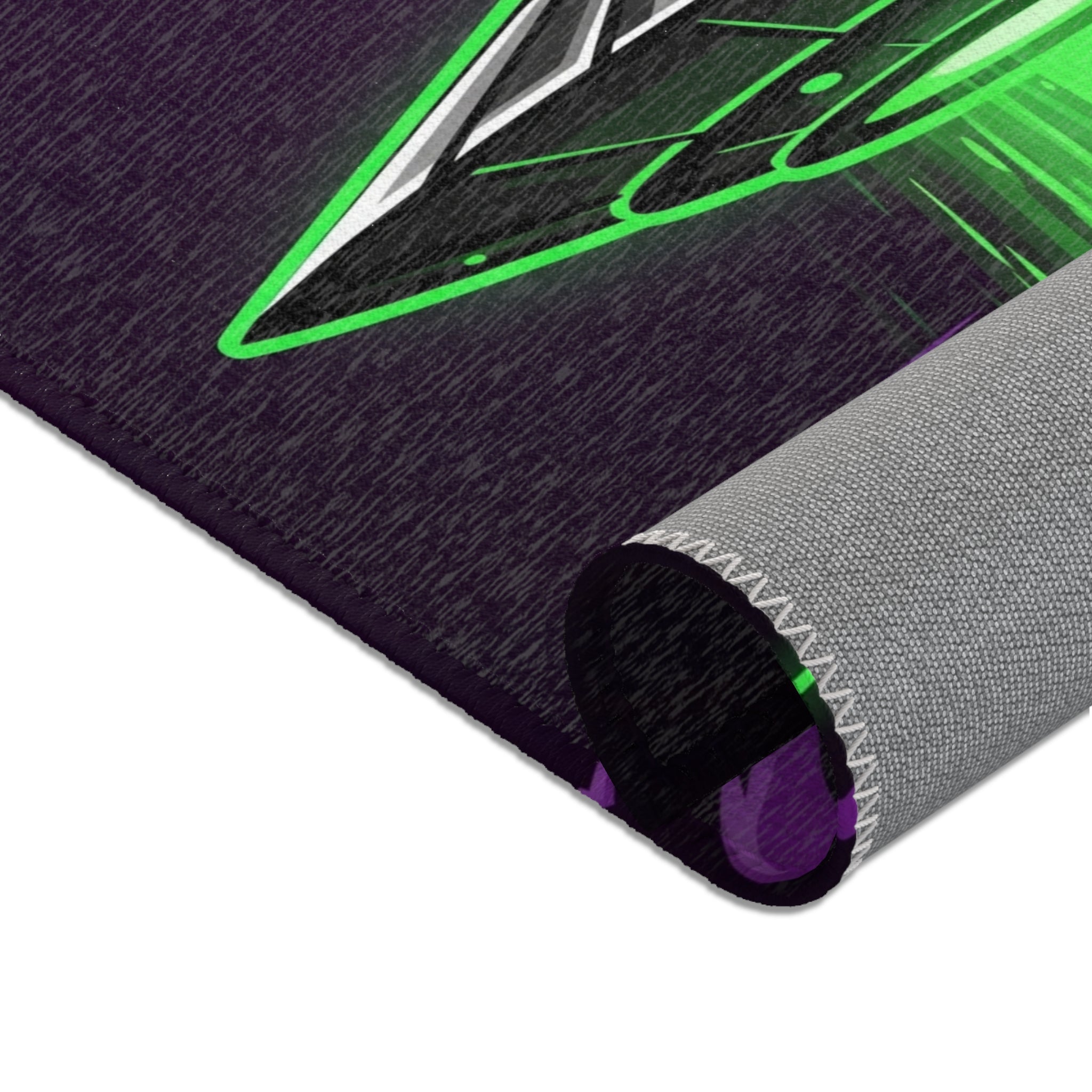 UFO Vortex Area Rug, Alien Decor, Home Flooring, Sci-Fi Themed Rug, Unique Gifts, Living Room Accent Printify