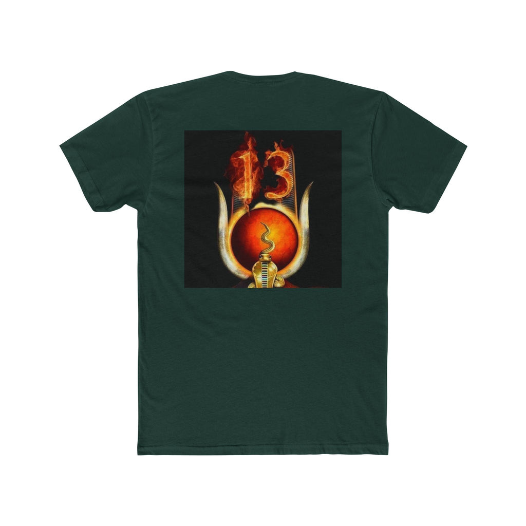 Unique Unisex Cotton Crew Tee with Artistic Design, Perfect for Casual Wear, Gifts, Festivals, and Everyday Comfort Printify