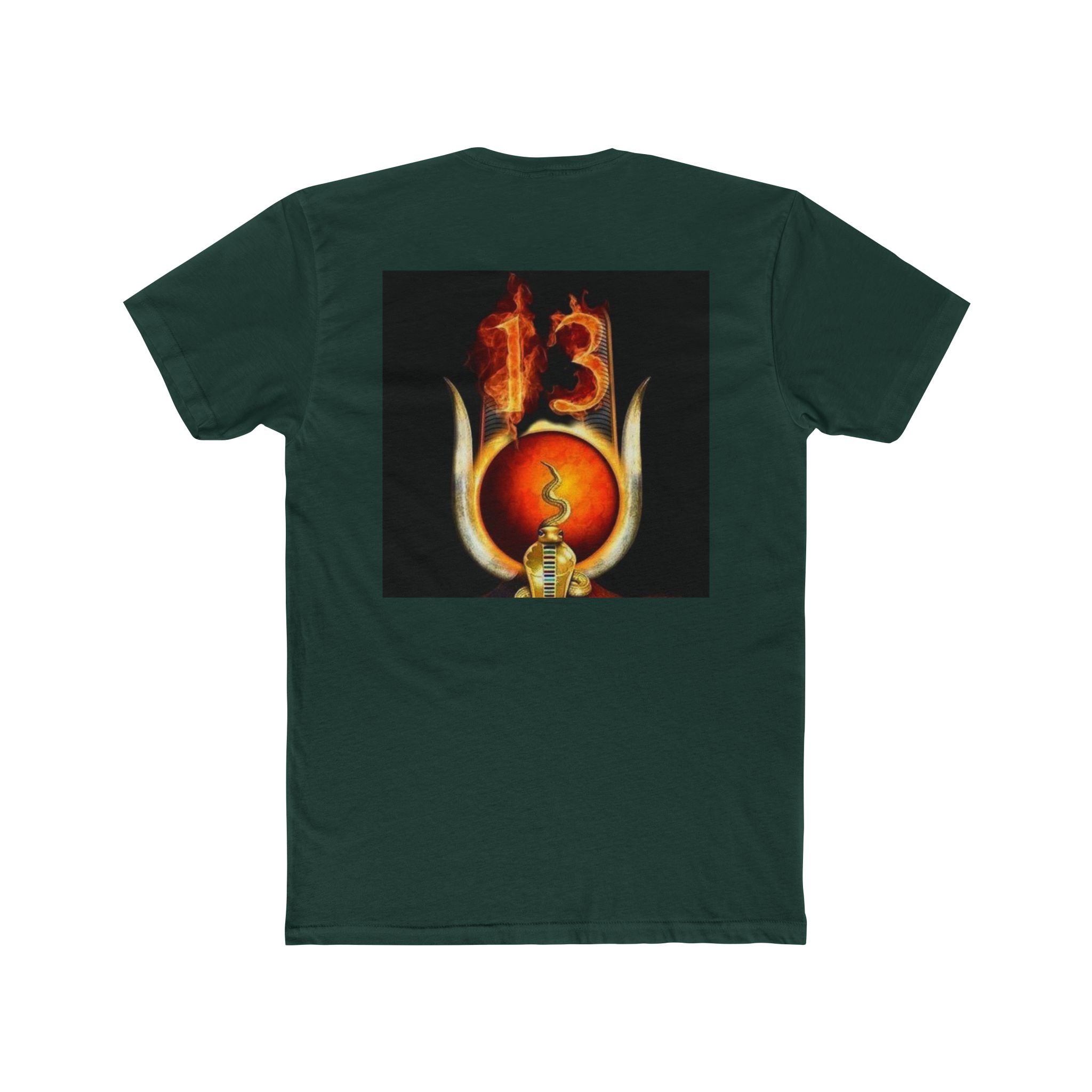 Unique Unisex Cotton Crew Tee with Artistic Design, Perfect for Casual Wear, Gifts, Festivals, and Everyday Comfort Printify