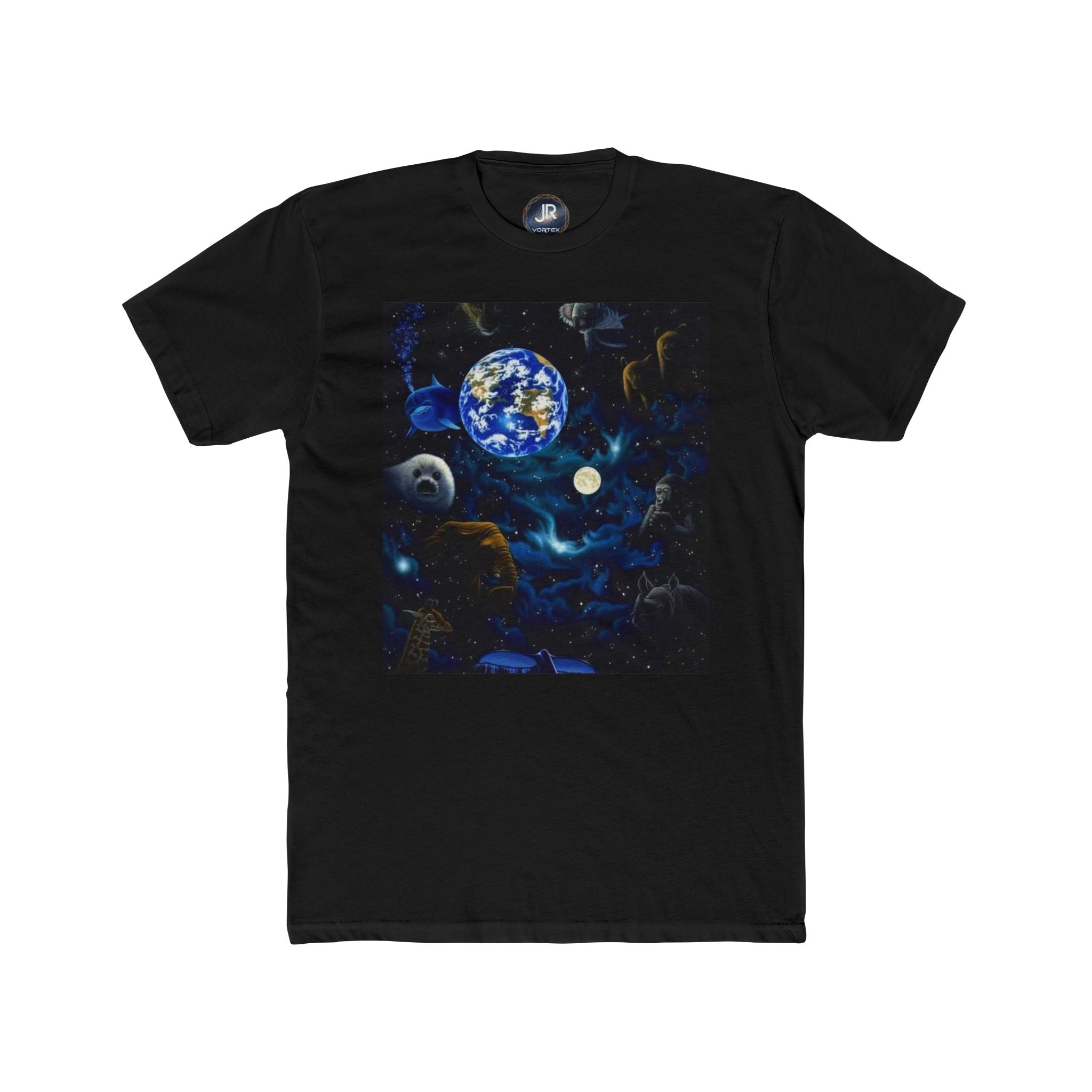 Cosmic Earth Frequency Tee Printify