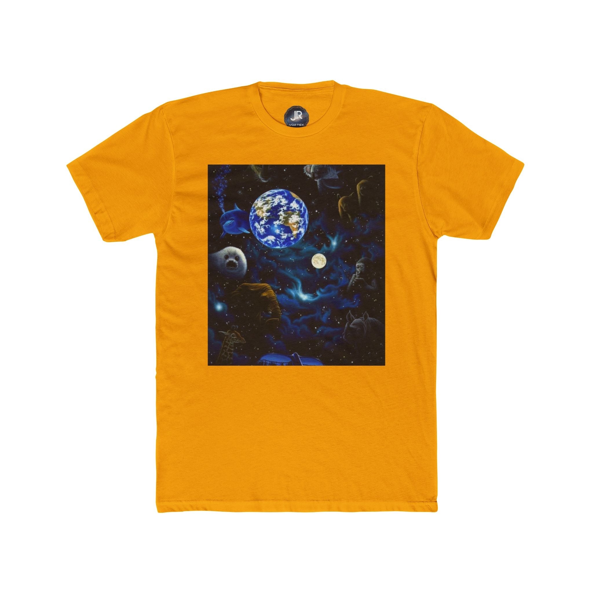Cosmic Earth Frequency Tee Printify