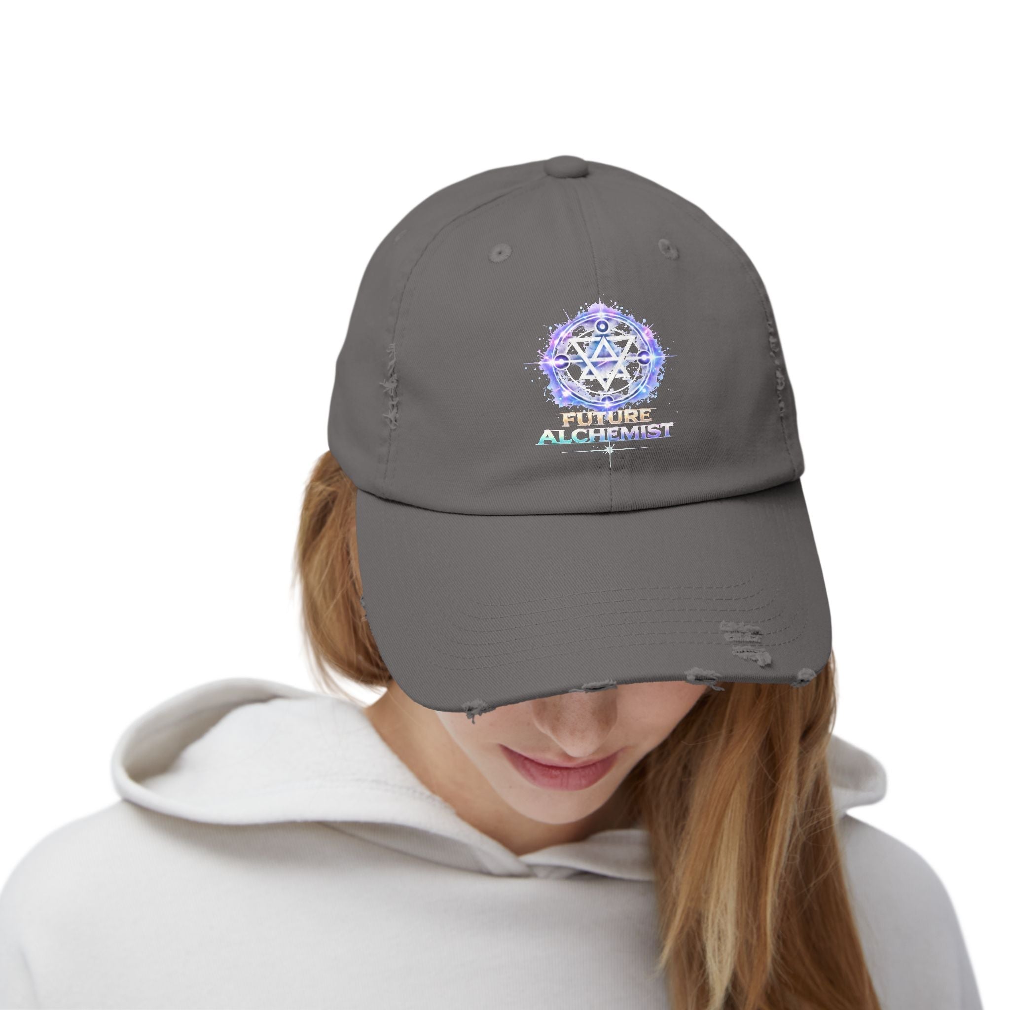 Unisex Distressed Cap Printify