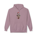 Unisex Egyptian Ankh Fleece Hoodie - Softstyle Midweight Apparel for Spiritual Connection Printify