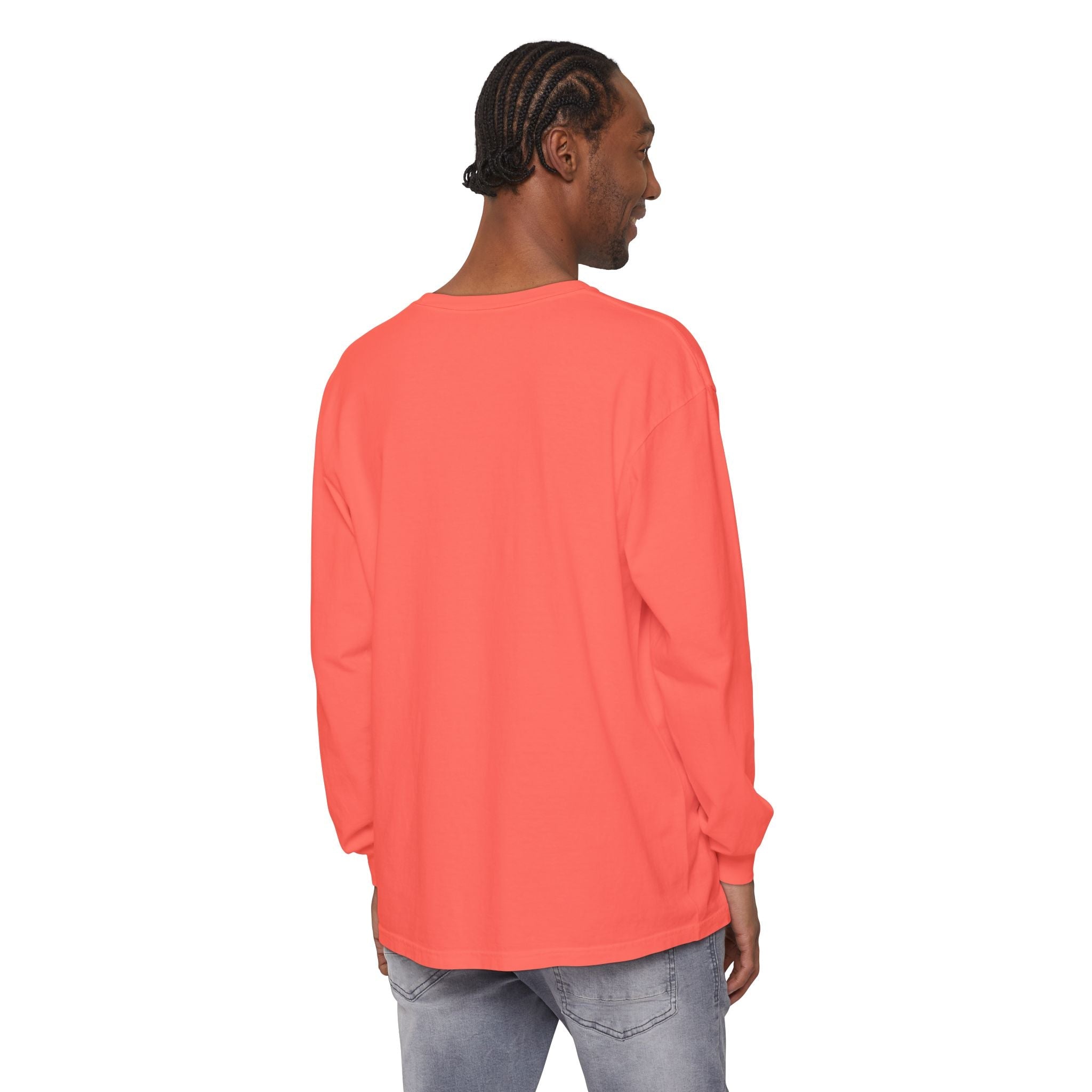 Unisex Garment-dyed Long Sleeve T-Shirt Printify