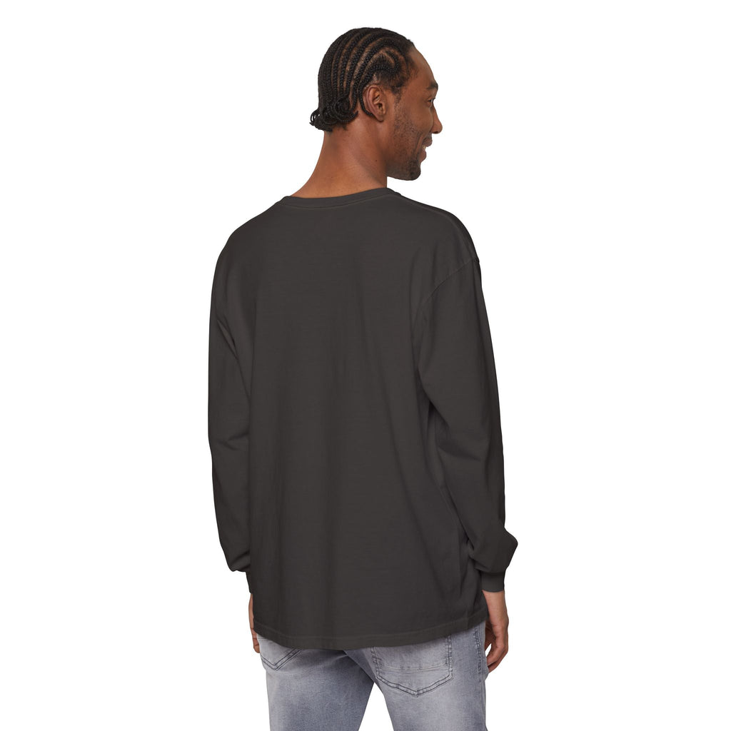 Unisex Garment-dyed Long Sleeve T-Shirt Printify