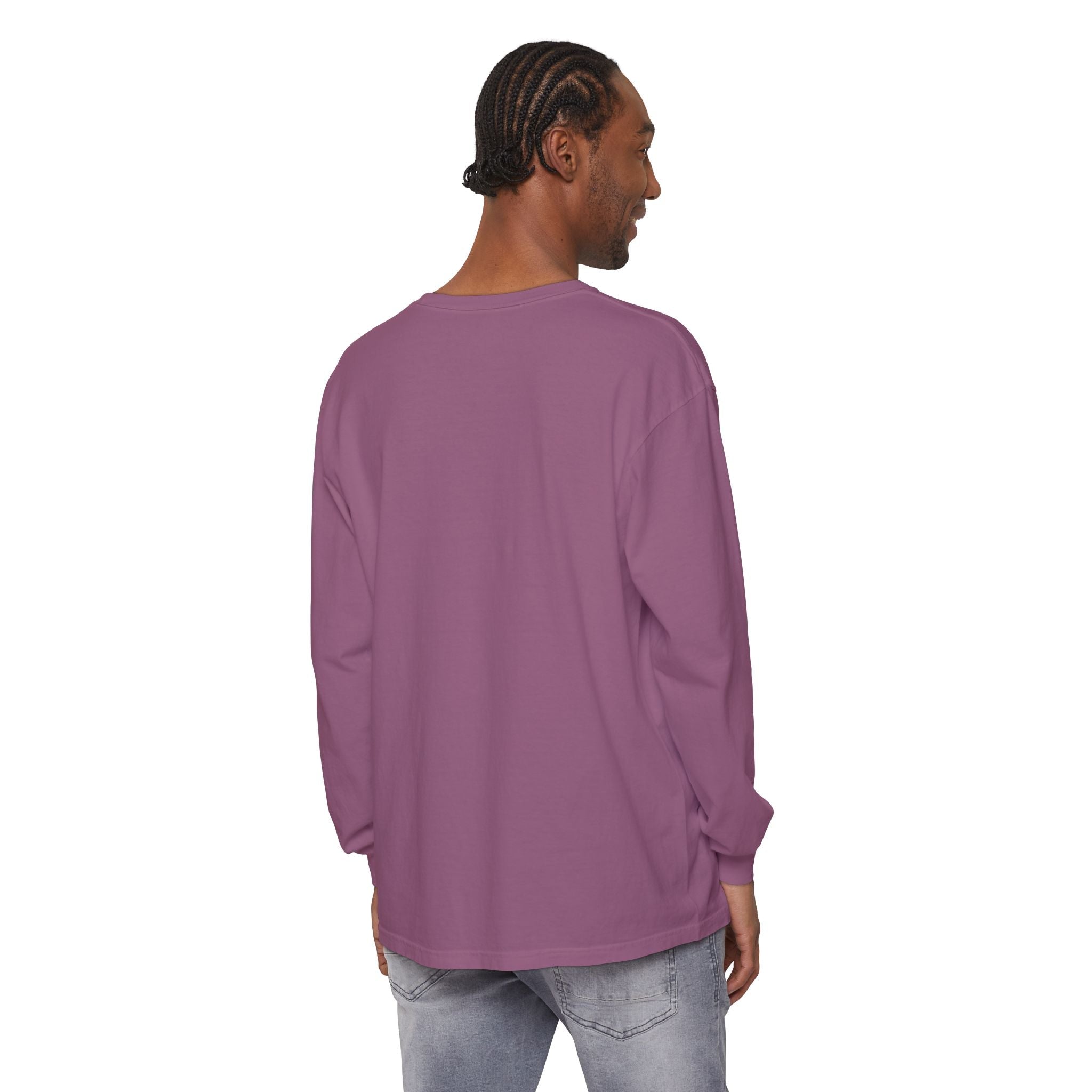 Unisex Garment-dyed Long Sleeve T-Shirt Printify