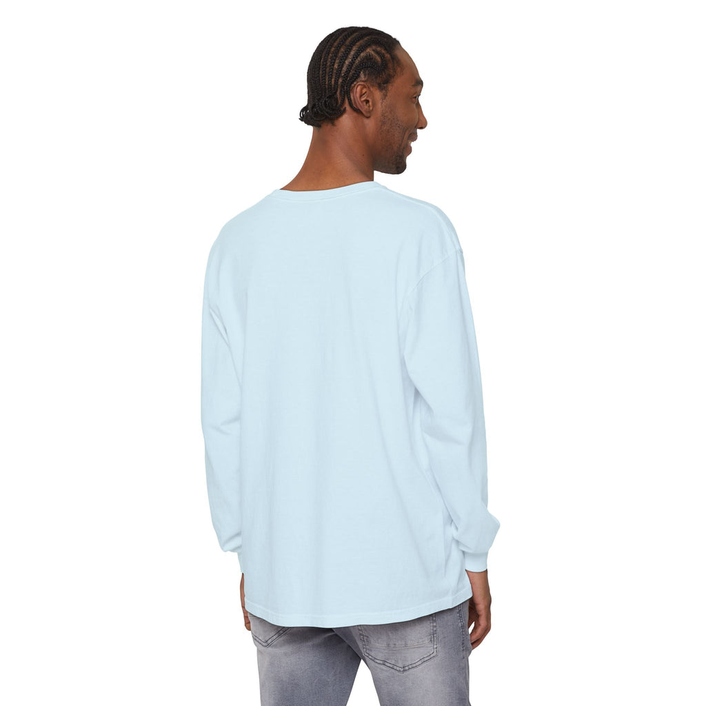 Unisex Garment-dyed Long Sleeve T-Shirt Printify