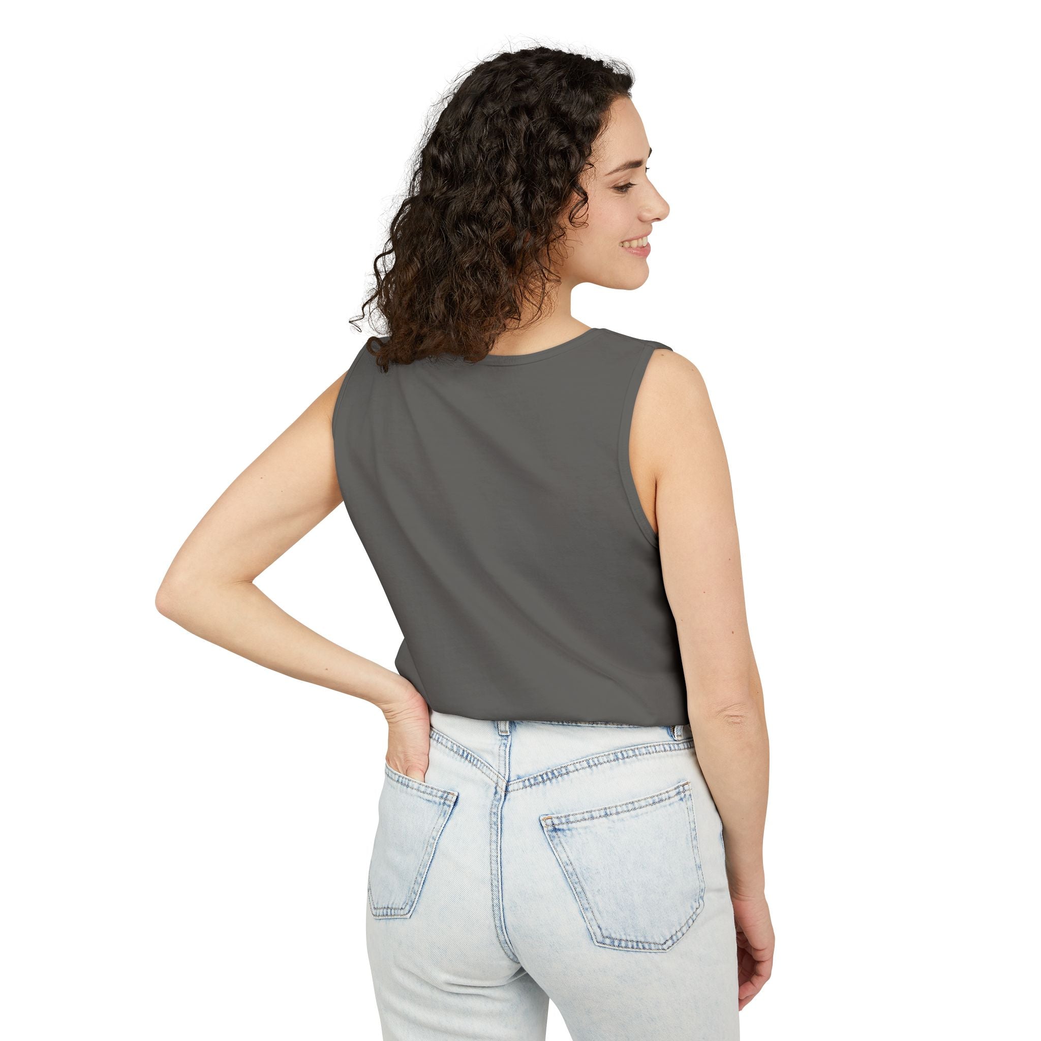 Unisex Garment-Dyed Tank top Printify