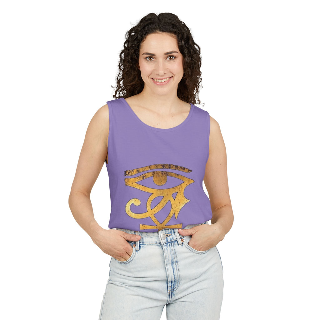 Unisex Garment-Dyed Tank top Printify