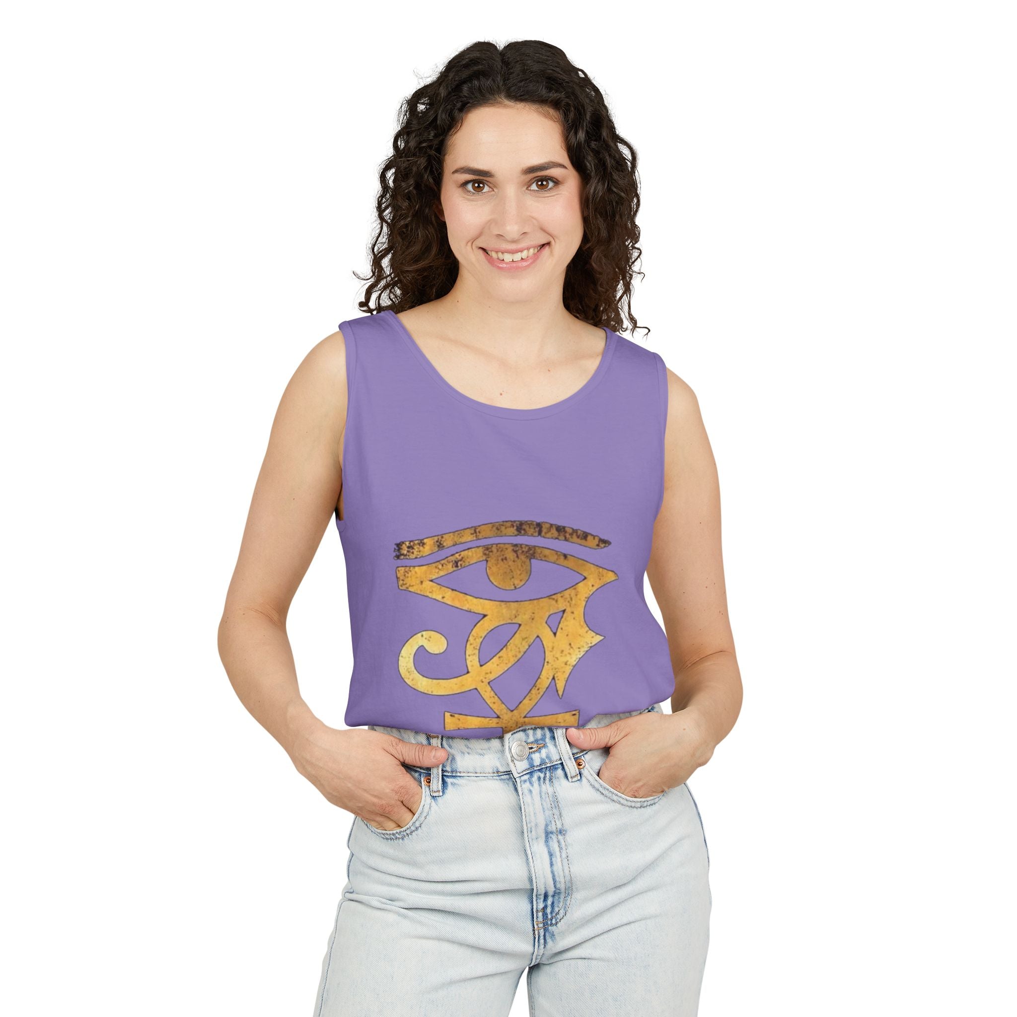 Unisex Garment-Dyed Tank top Printify