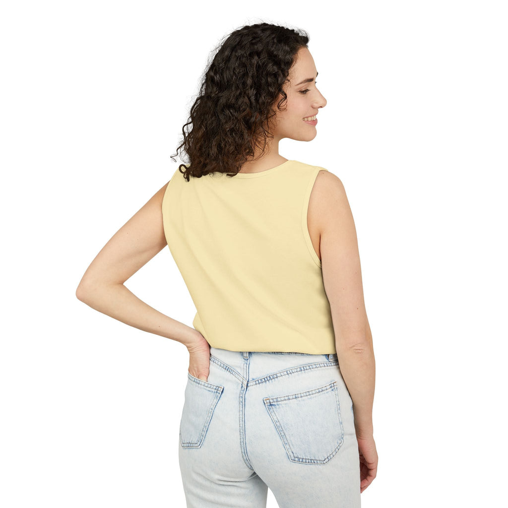 Unisex Garment-Dyed Tank top Printify