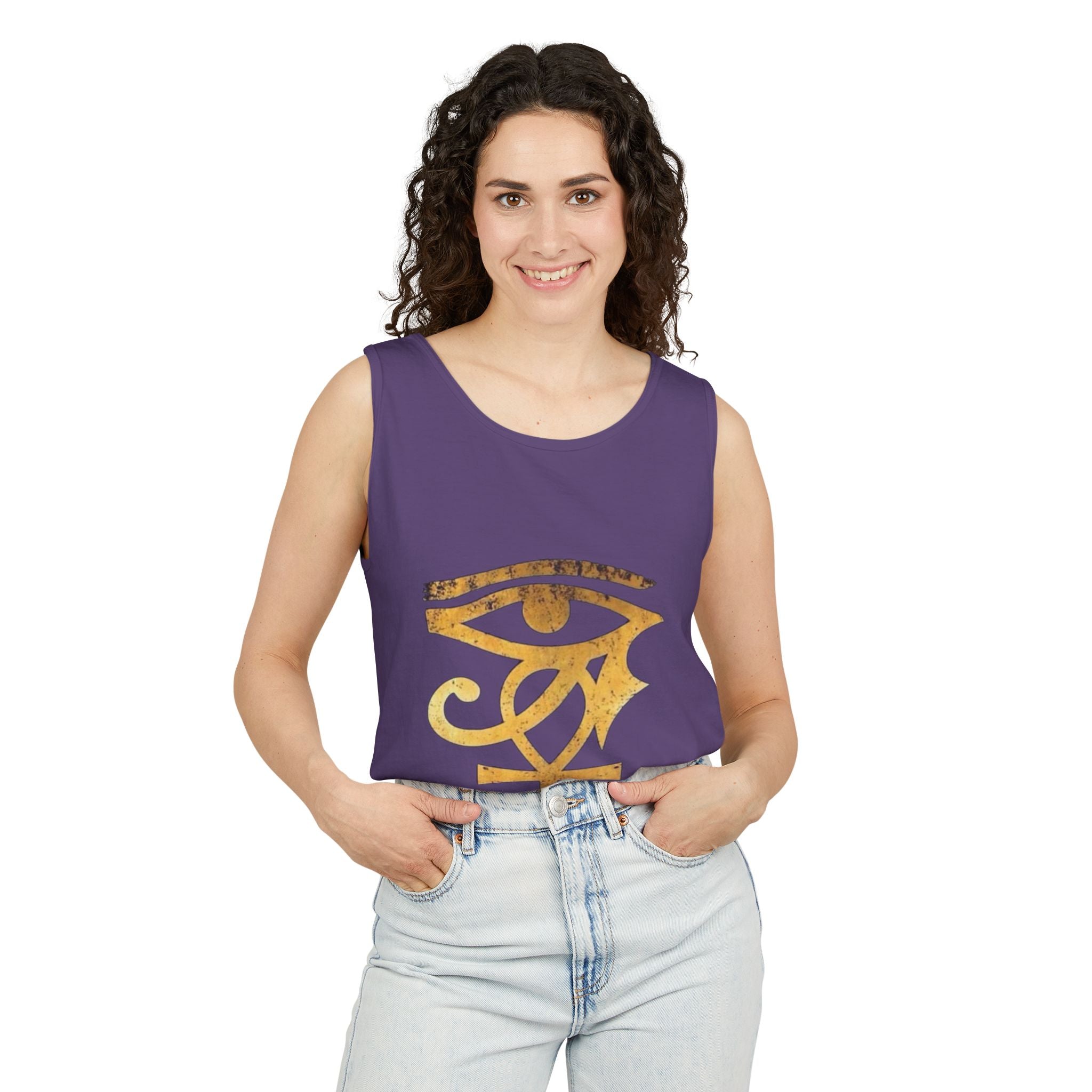 Unisex Garment-Dyed Tank top Printify