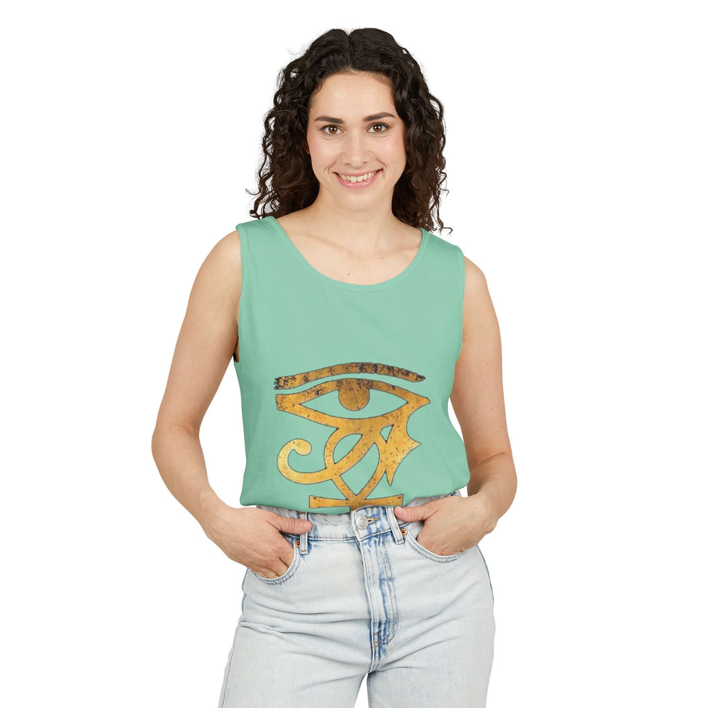 Unisex Garment-Dyed Tank top Printify