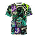 Unisex Graphic Tee - Retro Comic Vibe with Bold Statements Printify