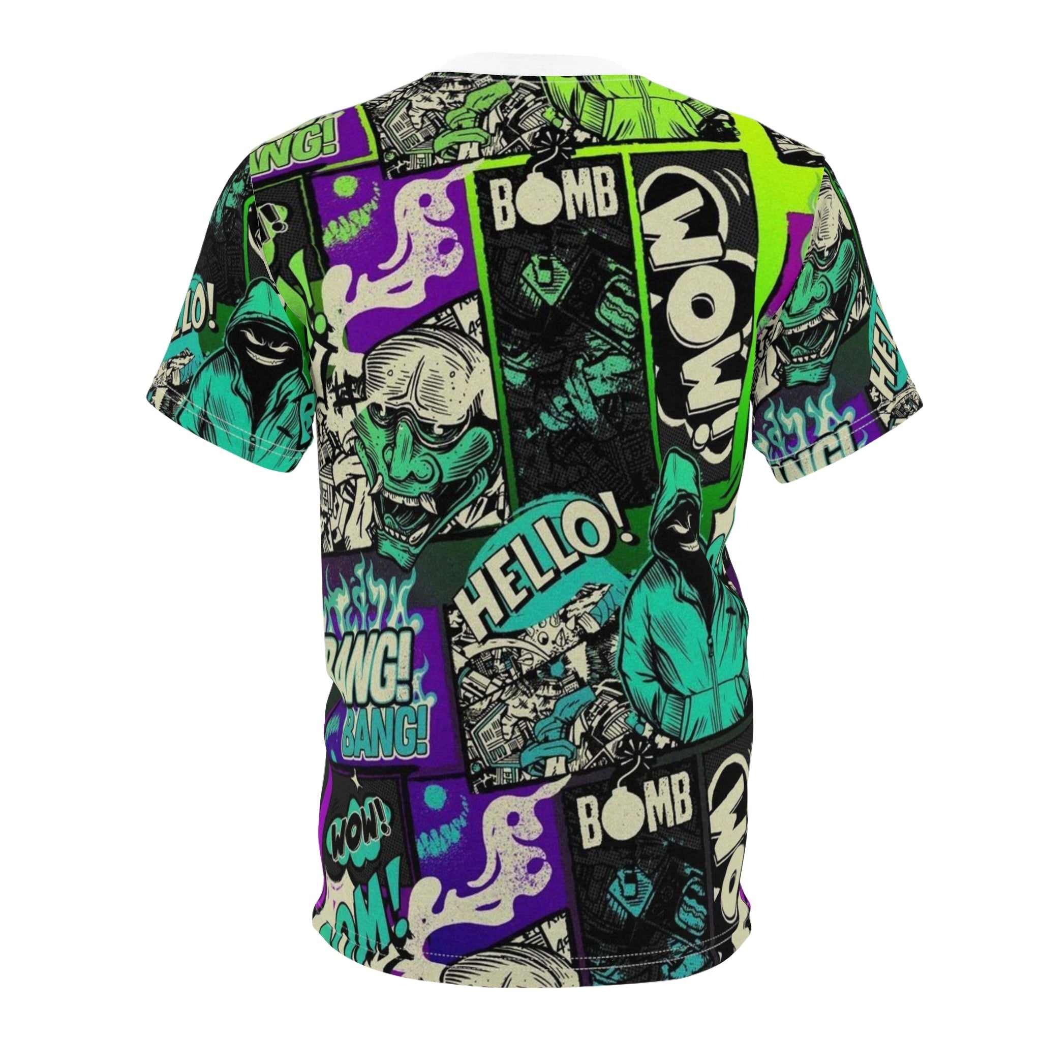 Unisex Graphic Tee - Retro Comic Vibe with Bold Statements Printify