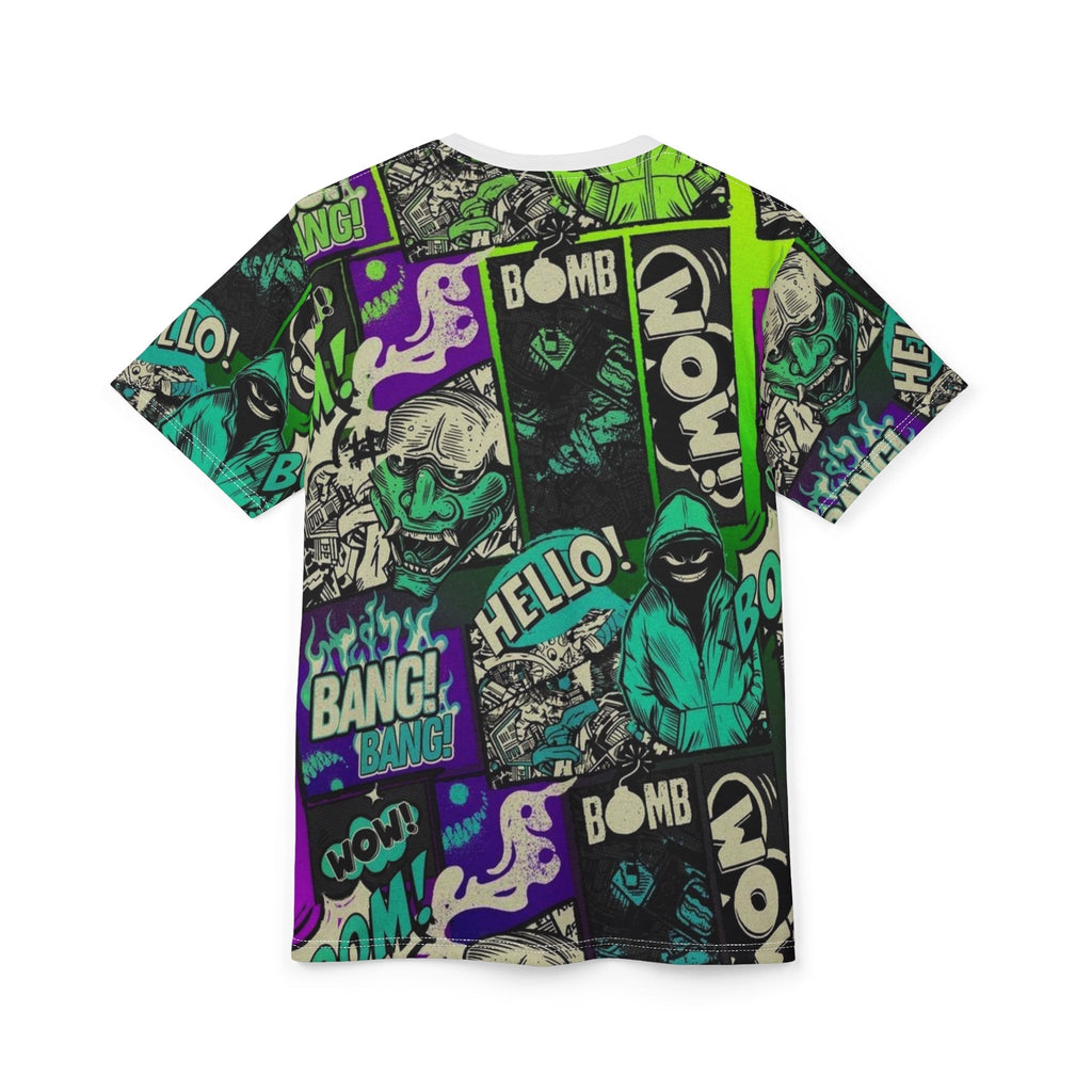 Unisex Graphic Tee - Retro Comic Vibe with Bold Statements Printify