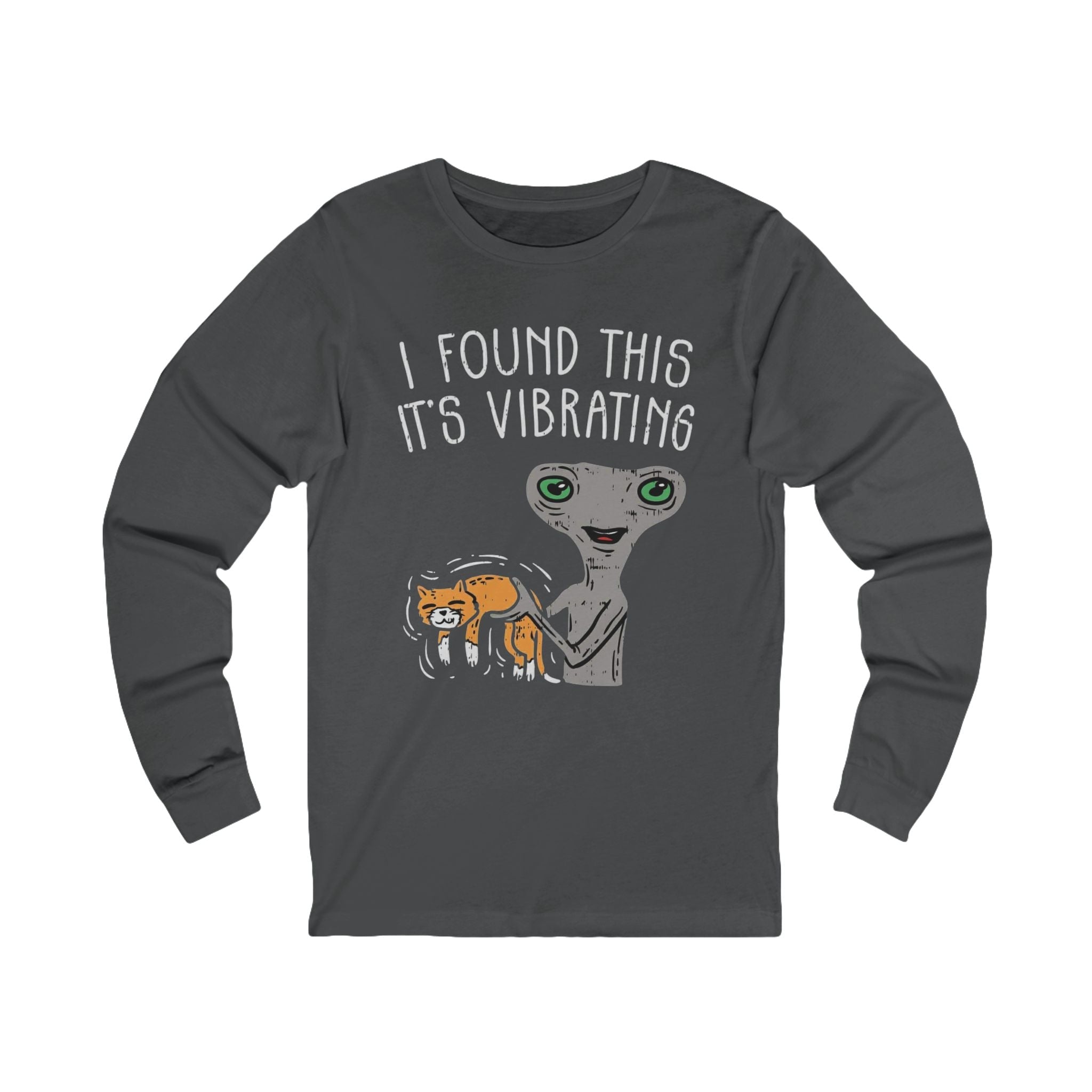 Alien Utopia Long Sleeve Tee — It’s Vibrating Printify