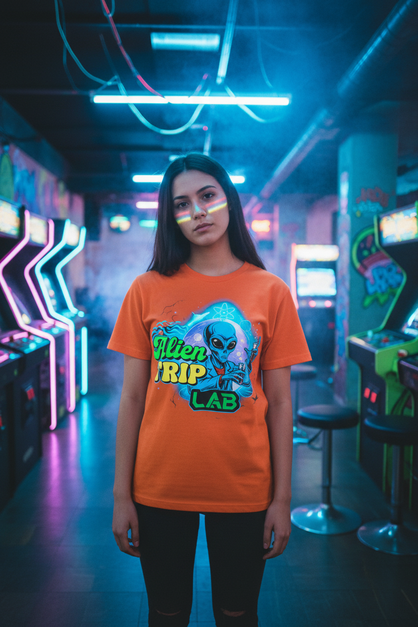 Alien Trip Lab Tee Arcade