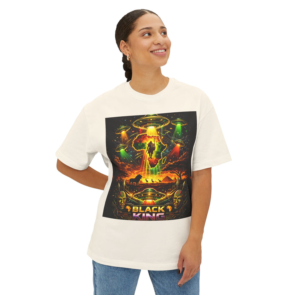 BLACK KING – Cosmic Roots Tee Printify
