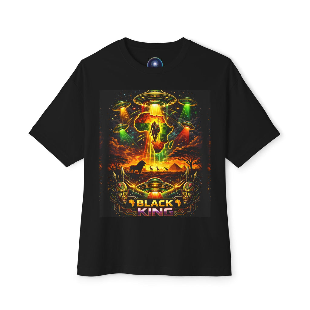 BLACK KING – Cosmic Roots Tee Printify