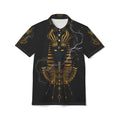Ether Soulwear Egyptian Pharaoh AOP Unisex Polo Shirt Printify