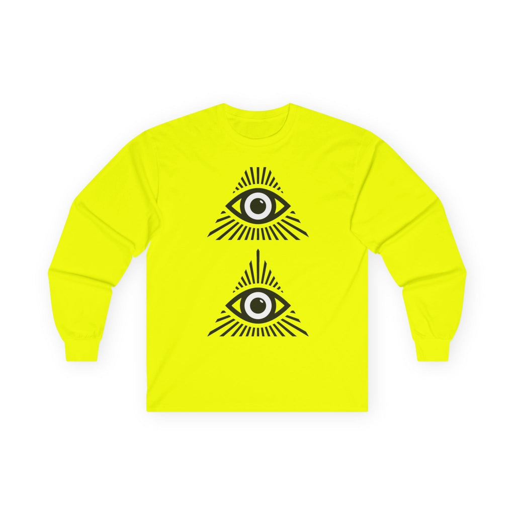 JR Vortex All-Seeing Eye Long Sleeve Tee Printify