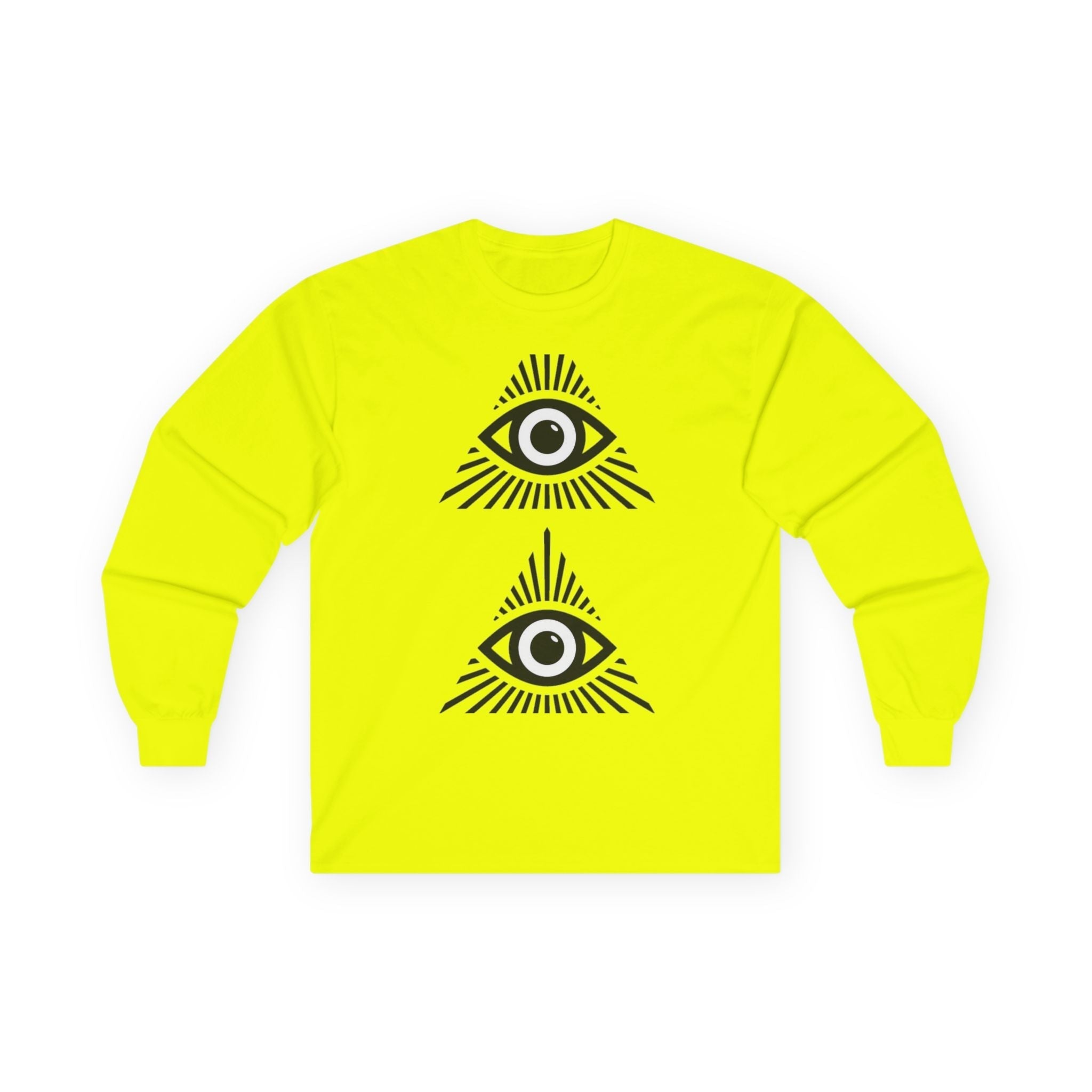 JR Vortex All-Seeing Eye Long Sleeve Tee Printify