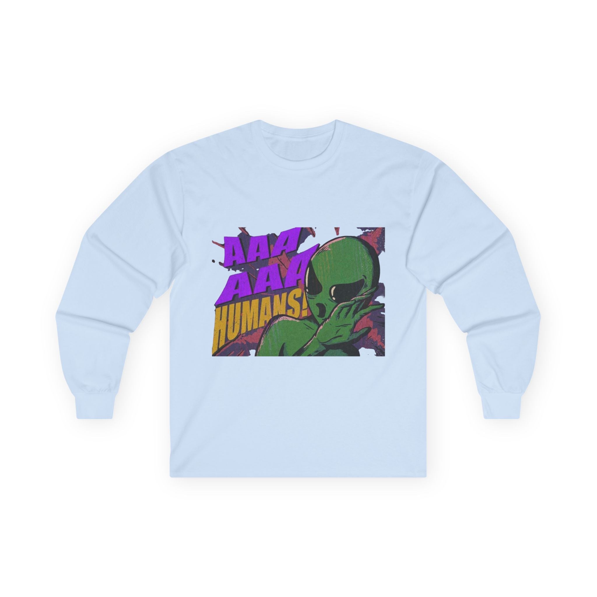 Tee
AAA Humans Alien Long Sleeve – JR Vortex Printify