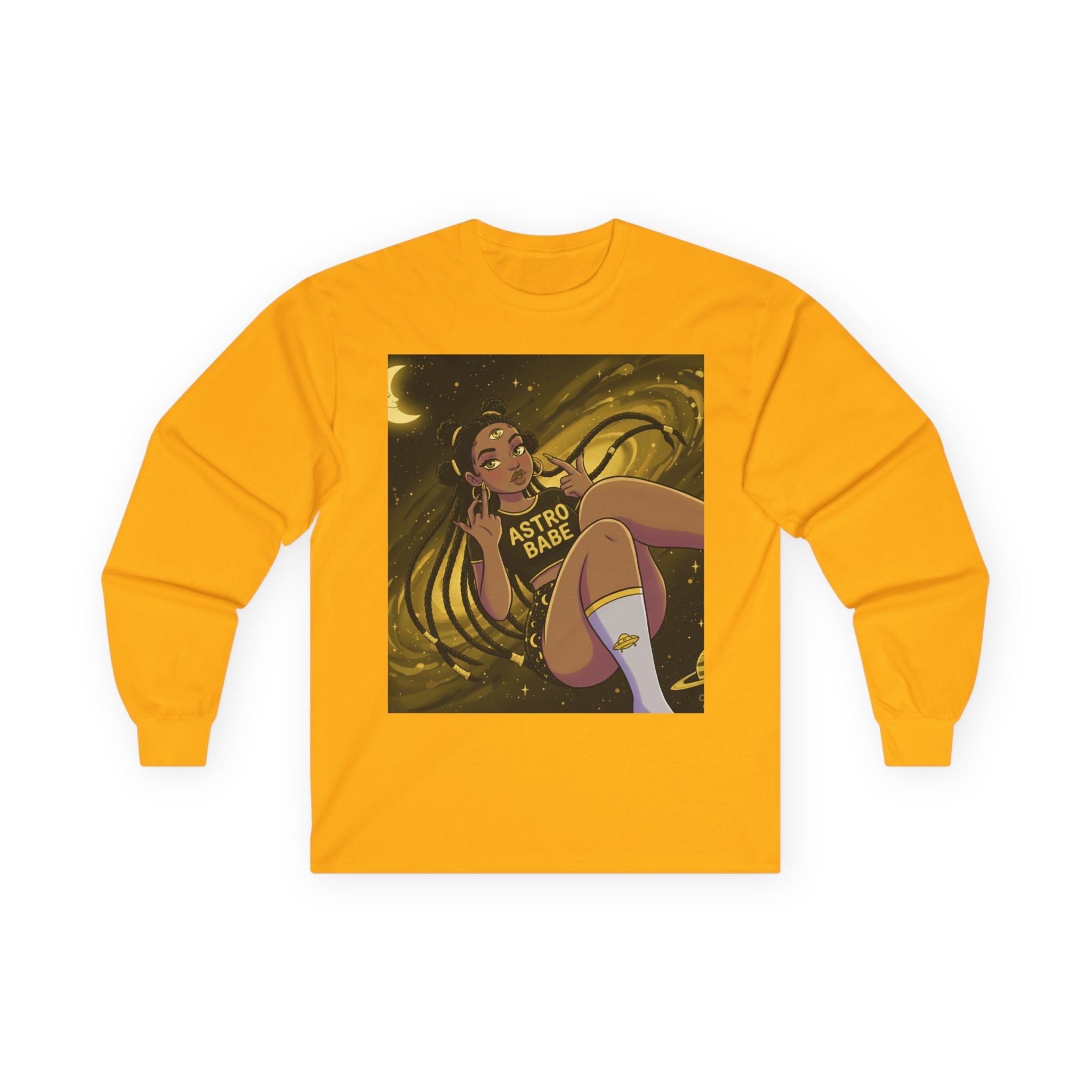 Unisex Ultra Cotton Long Sleeve Tee💛