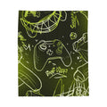 Velveteen Plush Blanket Printify