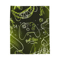 Velveteen Plush Blanket Printify