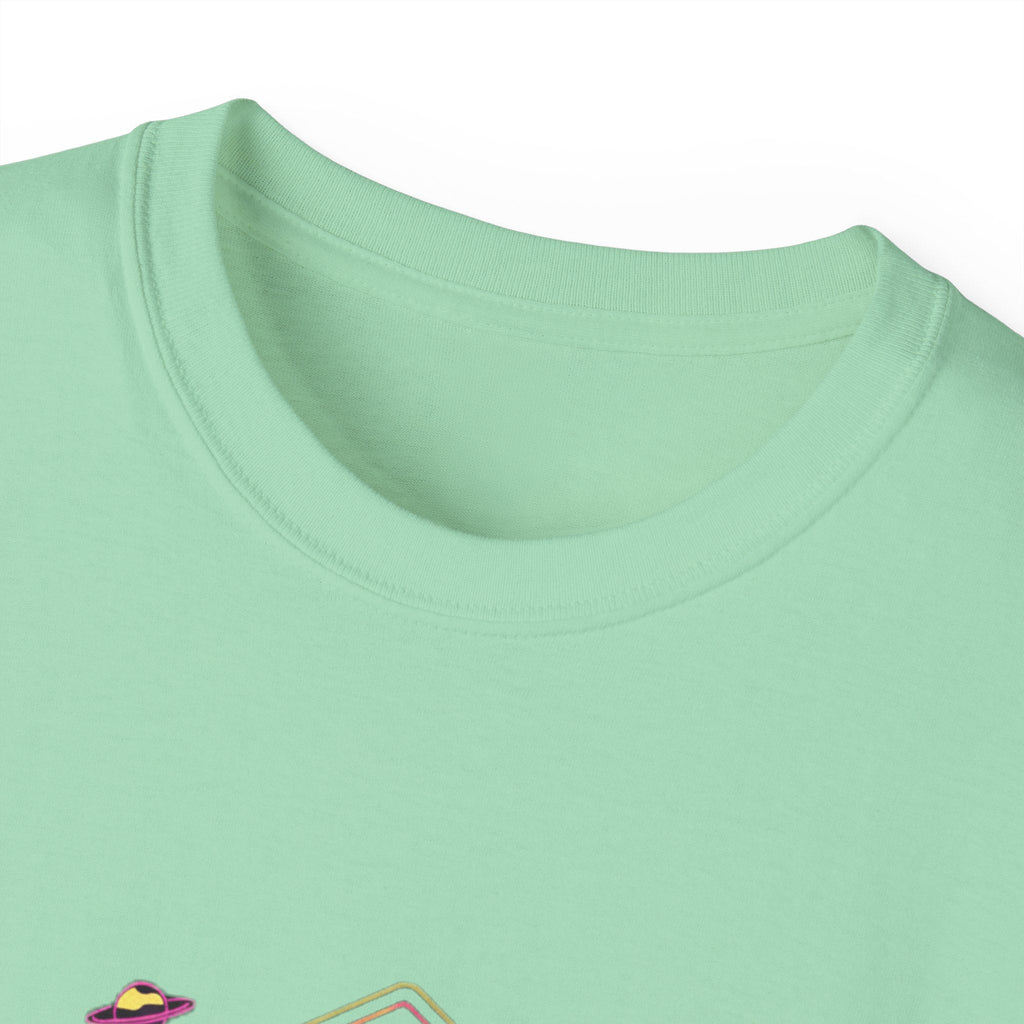 Vibing at a Higher Frequency T-Shirt — Spiritual Vibes Graphic Tee Printify