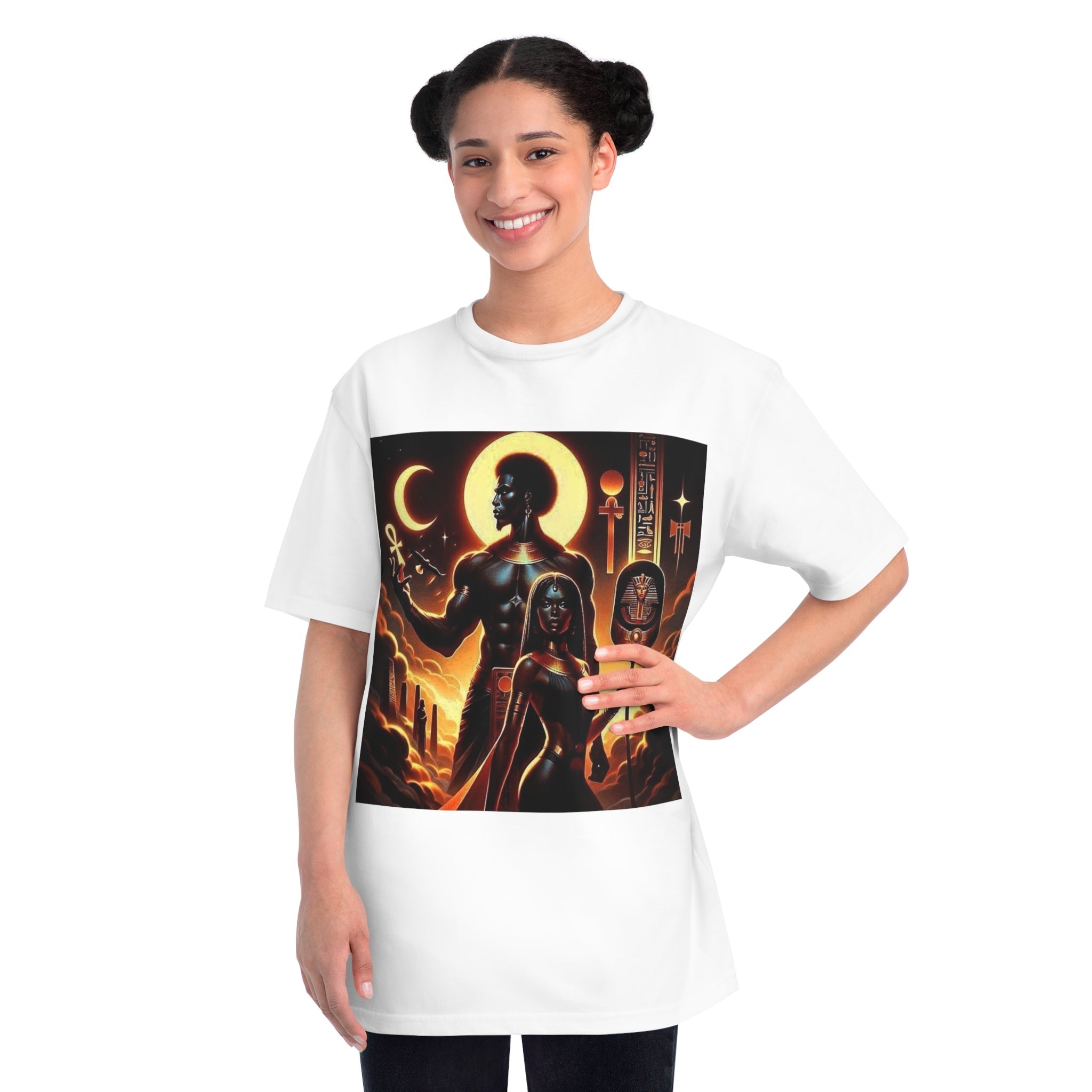 Afrocentric Unisex Organic T-Shirt | Cultural Pride Tee | Black Heritage Streetwear Printify