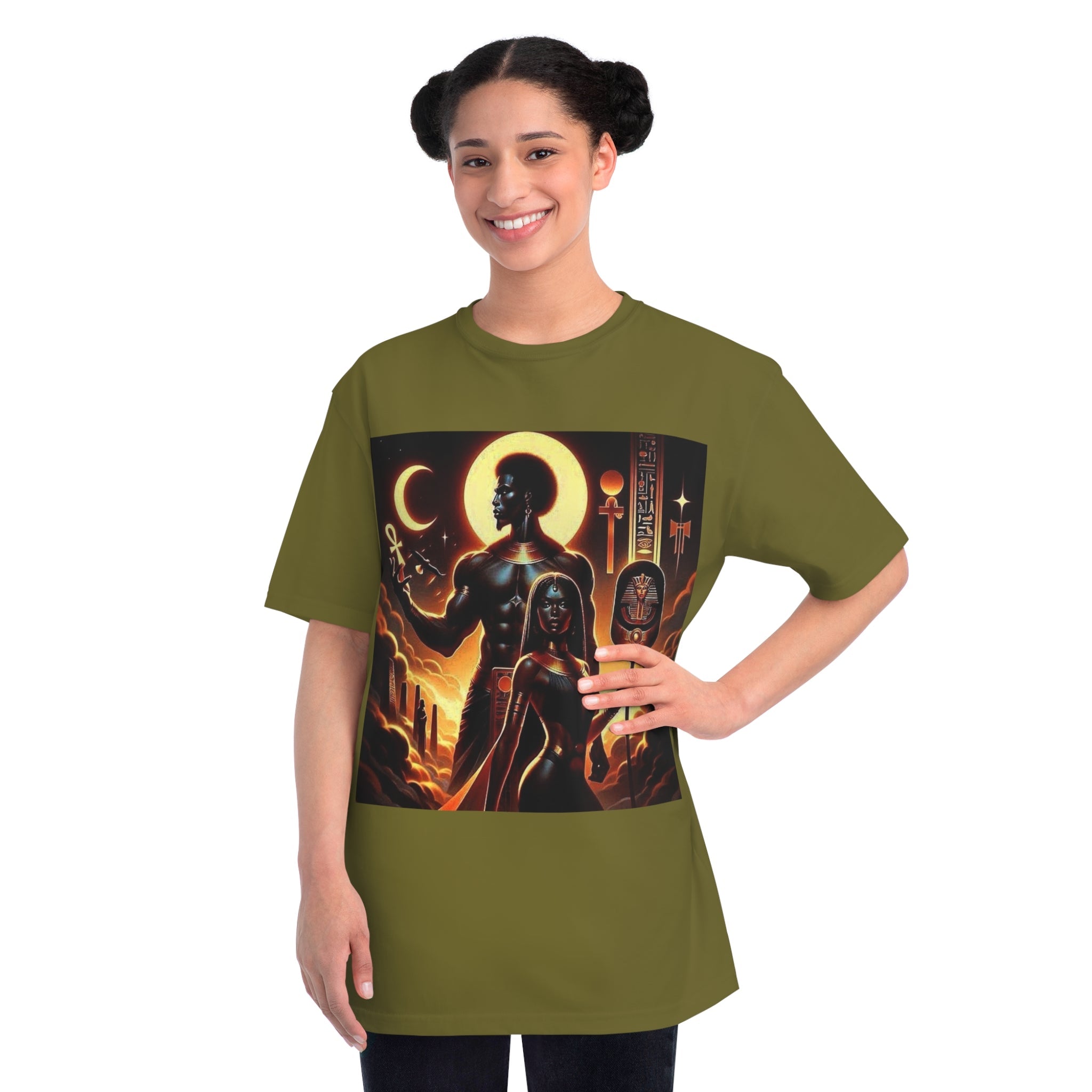 Afrocentric Unisex Organic T-Shirt | Cultural Pride Tee | Black Heritage Streetwear Printify