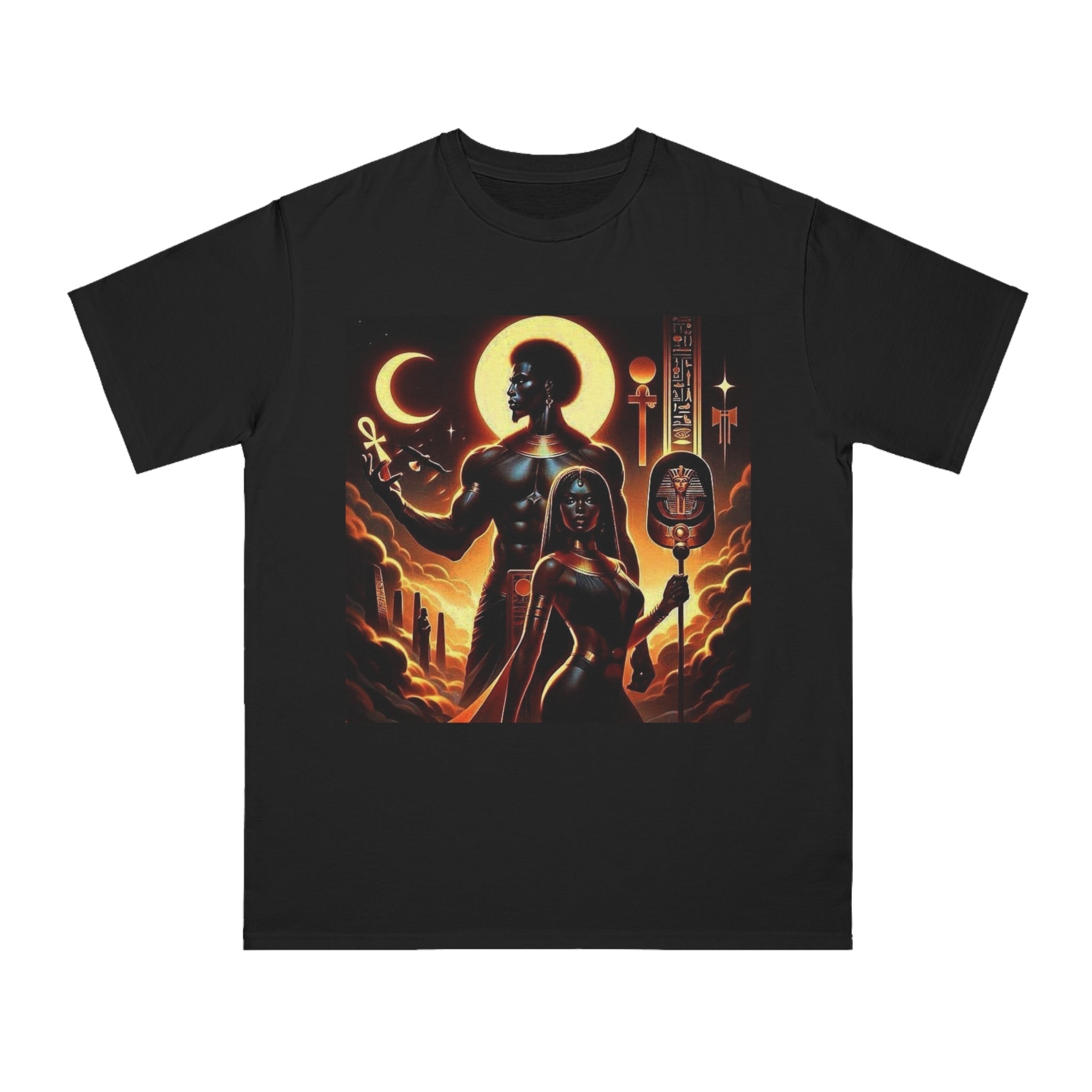 Afrocentric Unisex Organic T-Shirt | Cultural Pride Tee | Black Heritage Streetwear Printify
