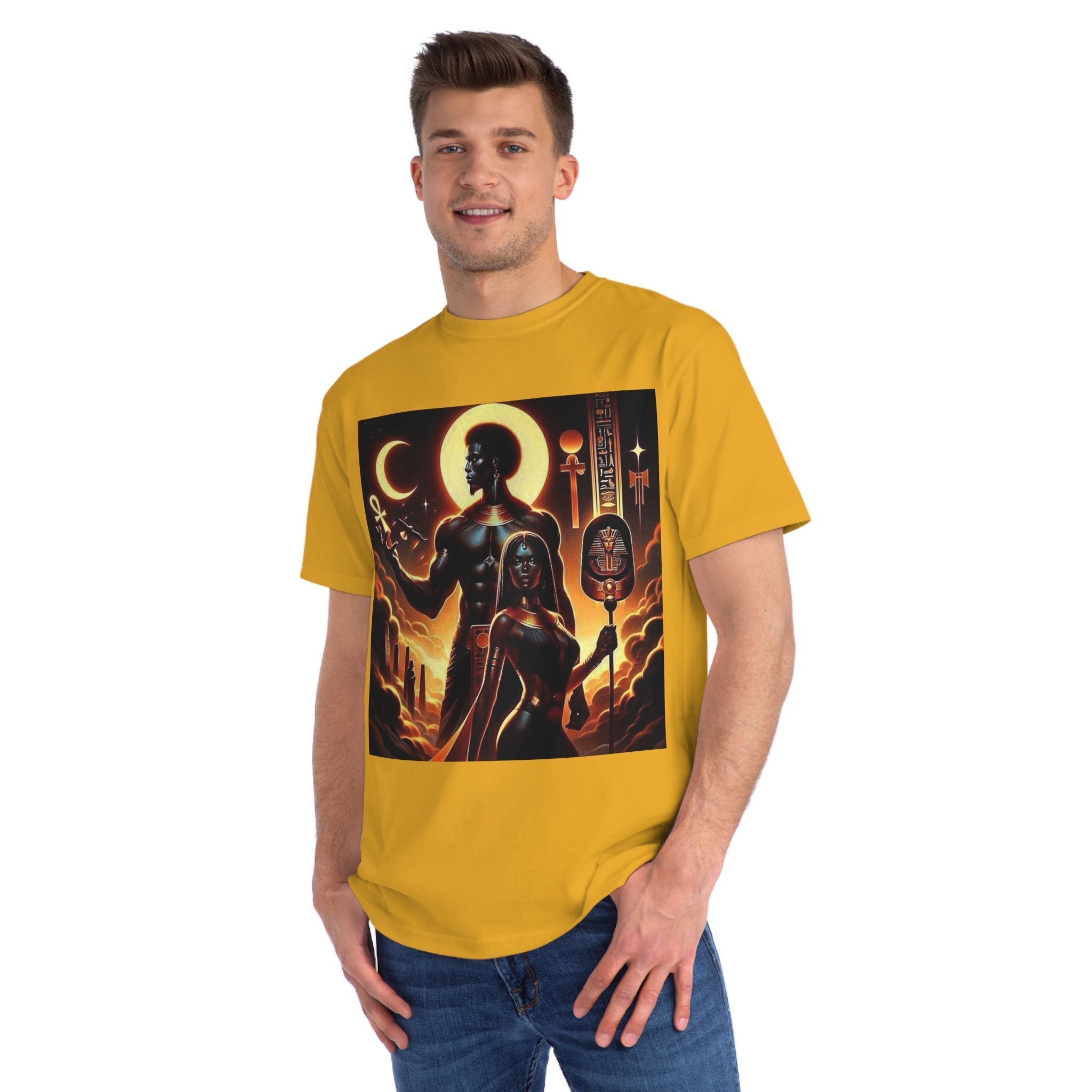 Afrocentric Unisex Organic T-Shirt | Cultural Pride Tee | Black Heritage Streetwear Printify