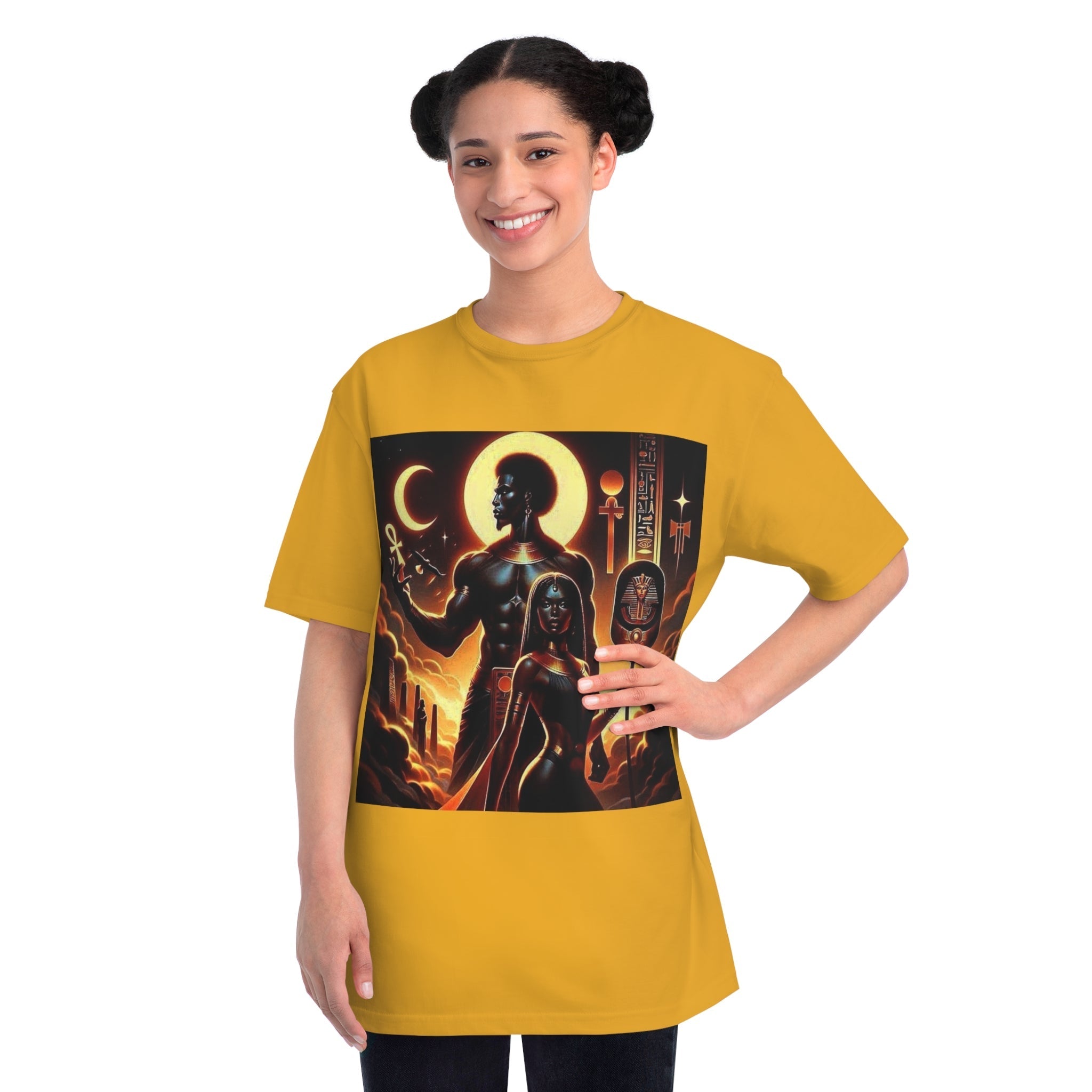 Afrocentric Unisex Organic T-Shirt | Cultural Pride Tee | Black Heritage Streetwear Printify
