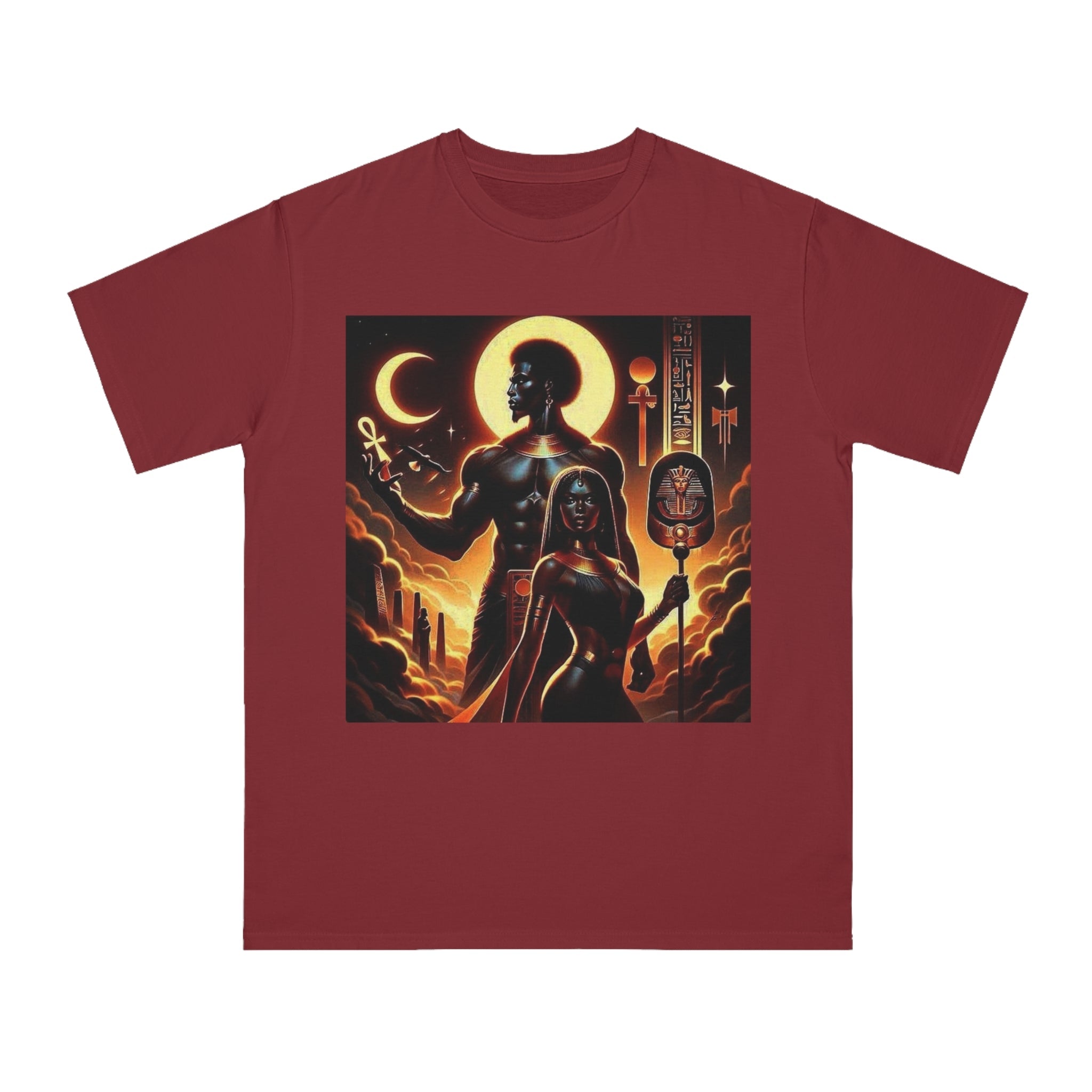 Afrocentric Unisex Organic T-Shirt | Cultural Pride Tee | Black Heritage Streetwear Printify