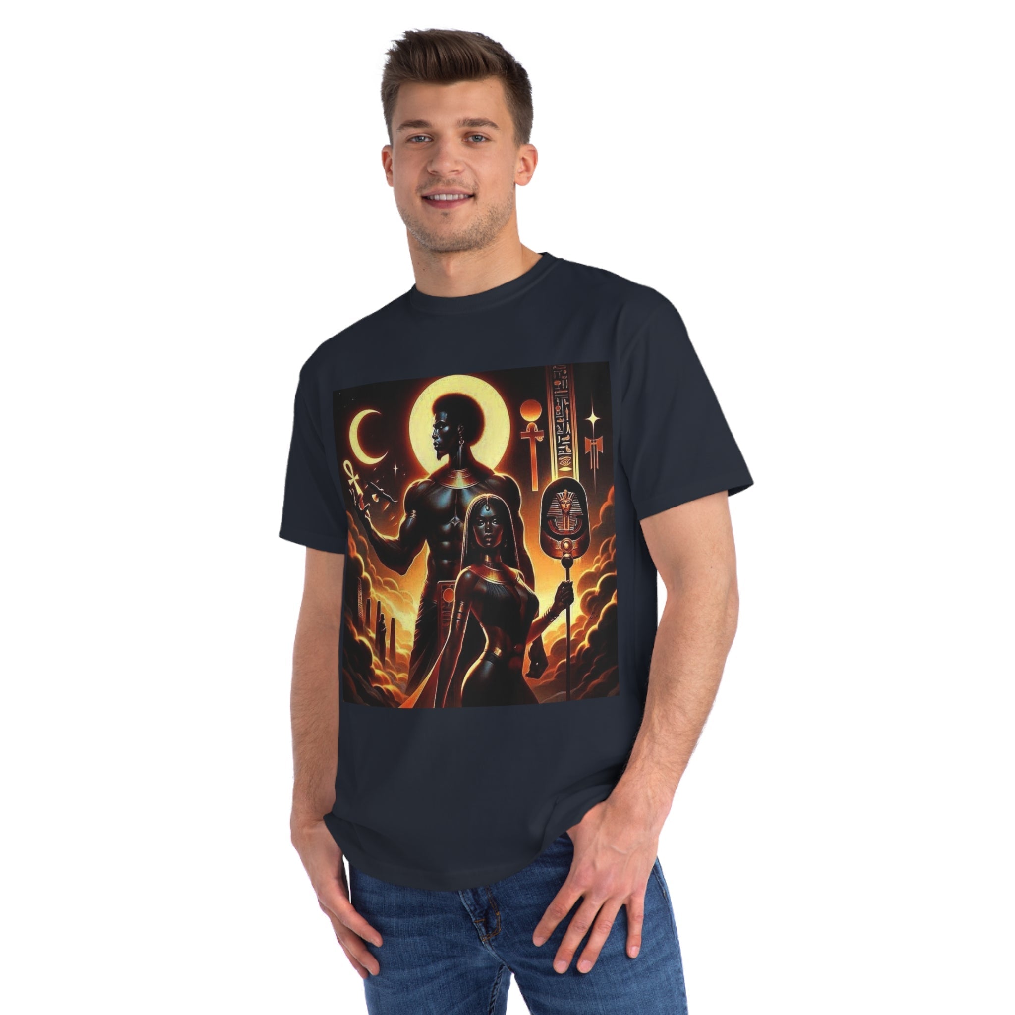 Afrocentric Unisex Organic T-Shirt | Cultural Pride Tee | Black Heritage Streetwear Printify