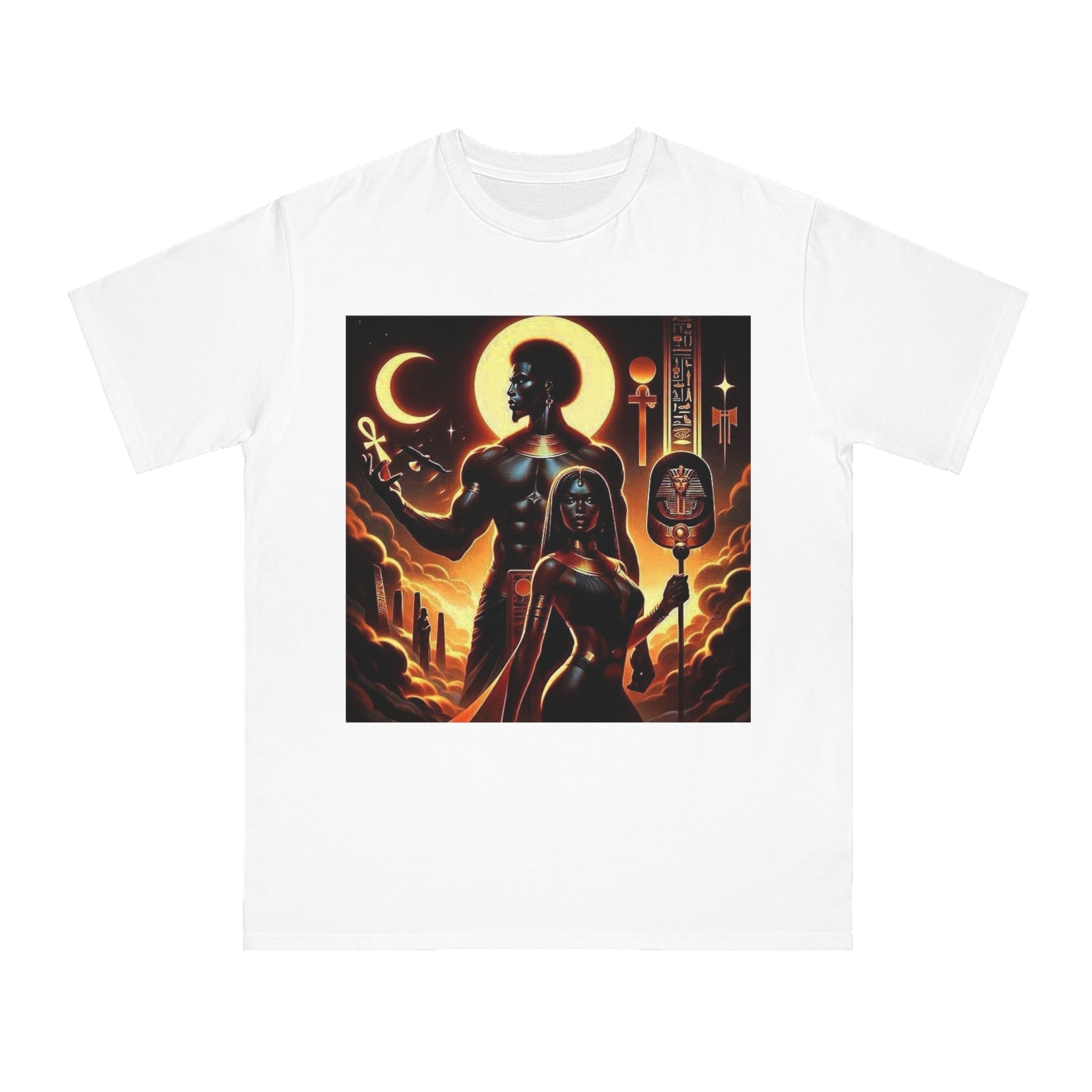 Afrocentric Unisex Organic T-Shirt | Cultural Pride Tee | Black Heritage Streetwear Printify
