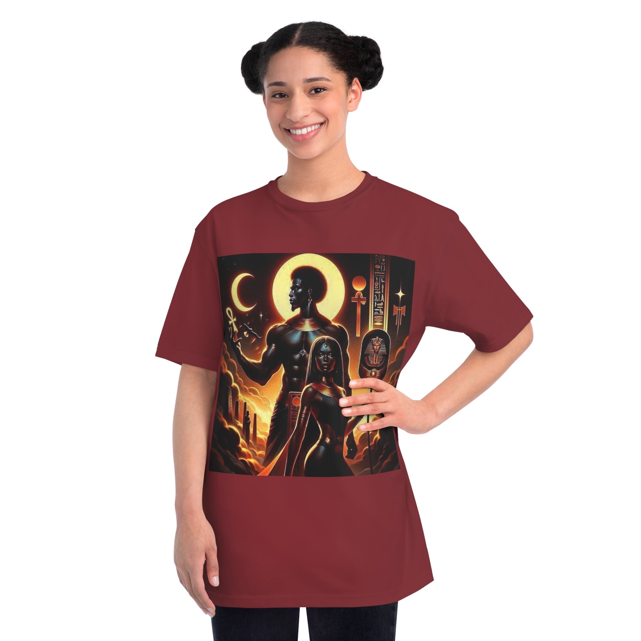 Afrocentric Unisex Organic T-Shirt | Cultural Pride Tee | Black Heritage Streetwear Printify