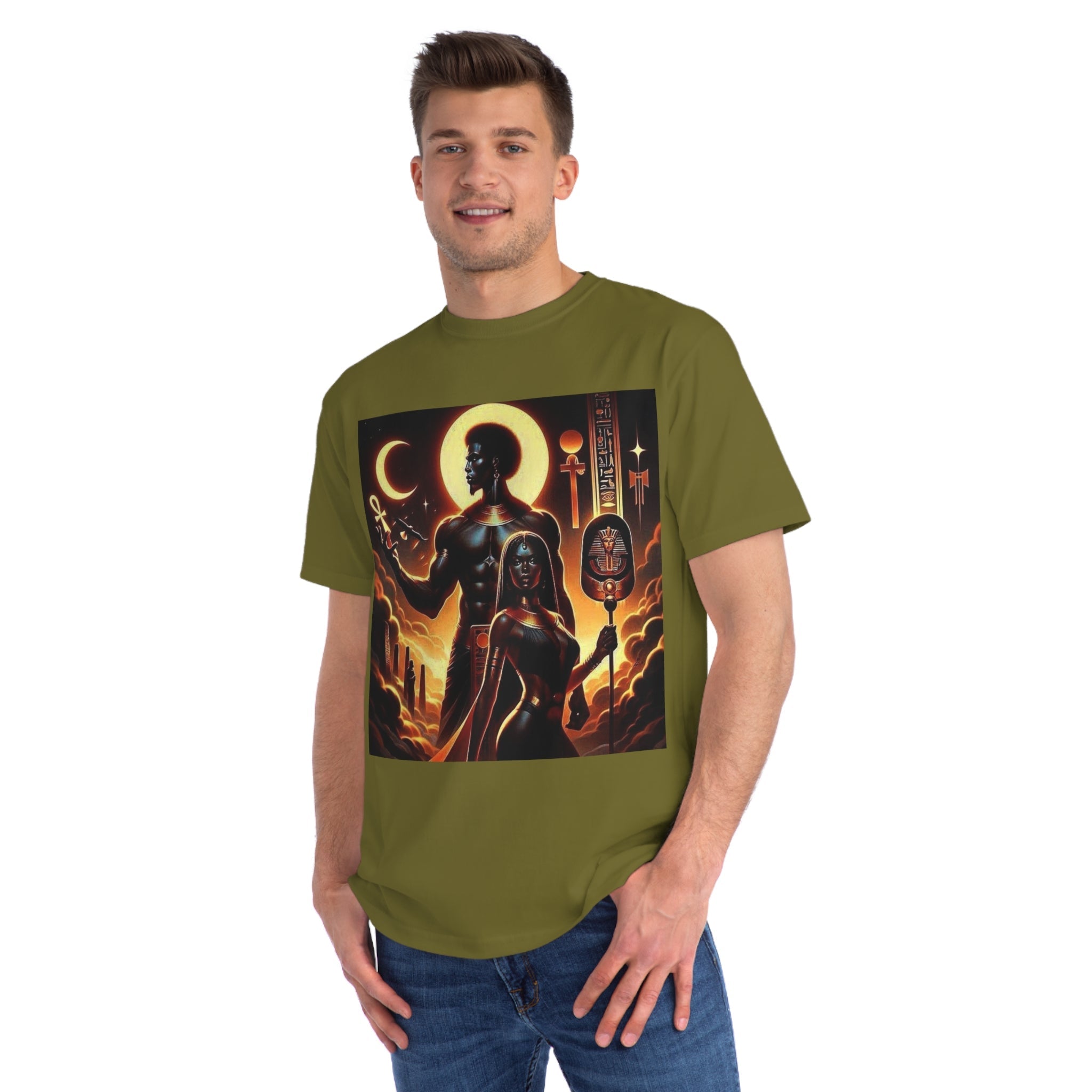 Afrocentric Unisex Organic T-Shirt | Cultural Pride Tee | Black Heritage Streetwear Printify