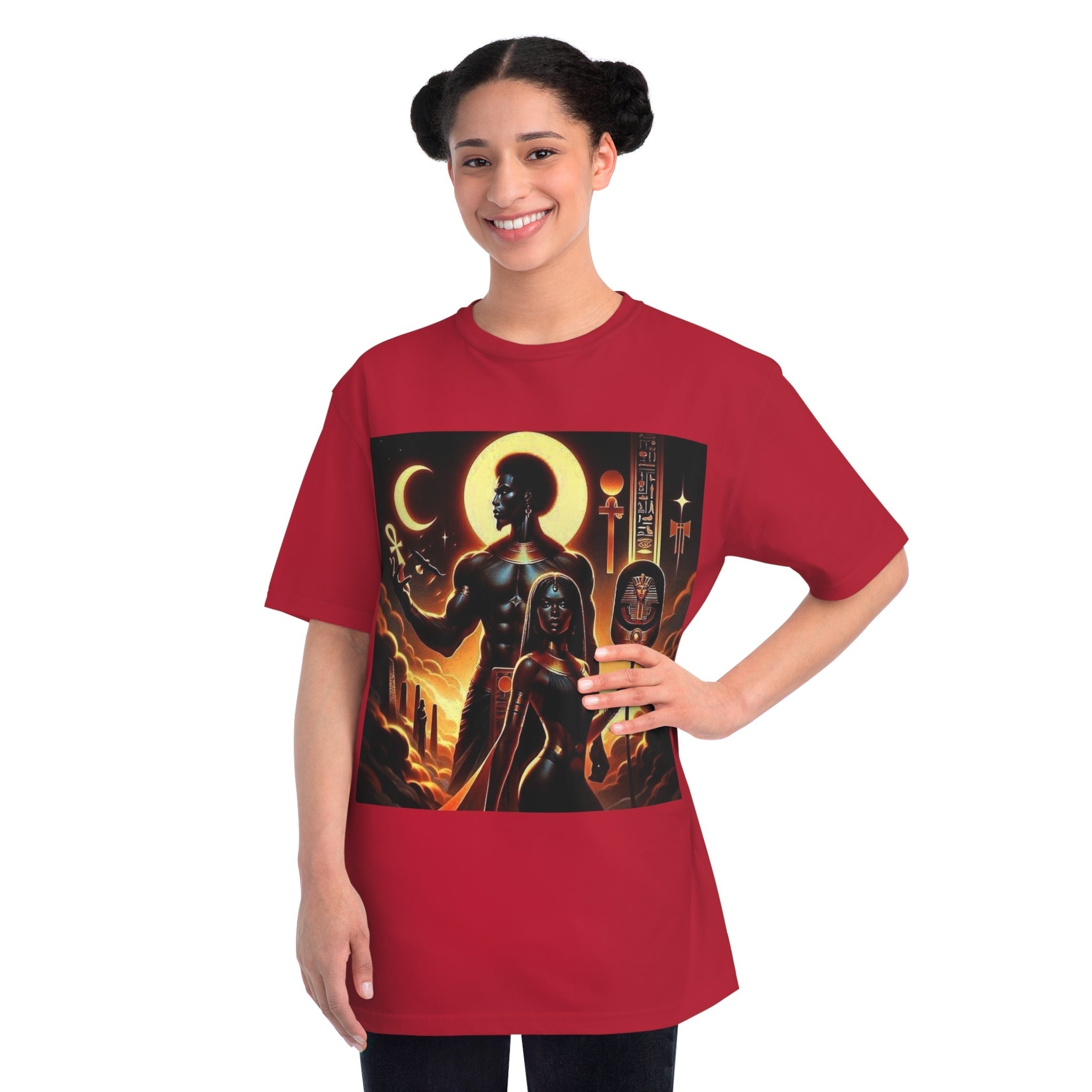 Afrocentric Unisex Organic T-Shirt | Cultural Pride Tee | Black Heritage Streetwear Printify