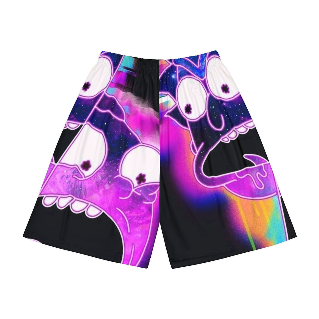 Vibrant Graphic Men's Sports Shorts - Perfect for Active Fun & Casual Style Printify