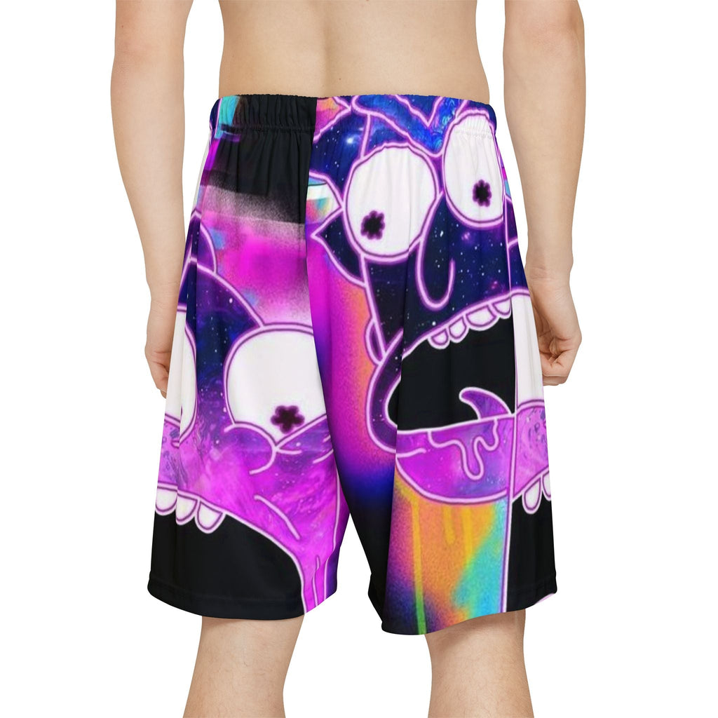Vibrant Graphic Men's Sports Shorts - Perfect for Active Fun & Casual Style Printify
