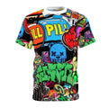 Vibrant Unisex Graffiti Tee - Street Art Inspired Fashion🍄 Printify